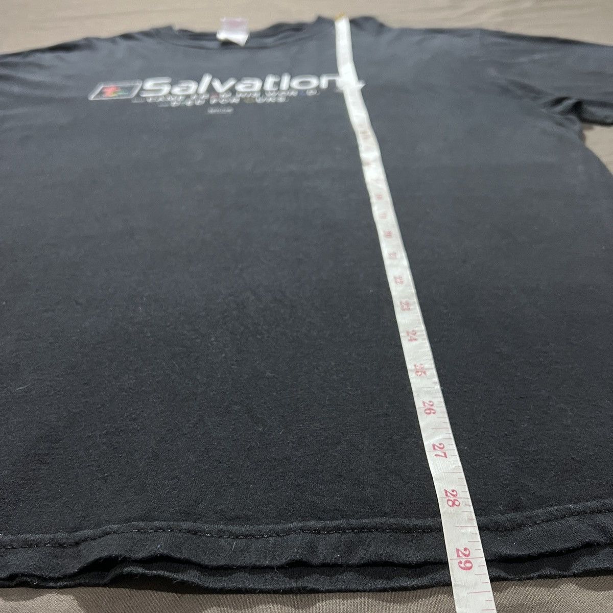 Playstation × Vintage Vintage Y2K Salvation Jesus God Holy Bible Parody Tee XL Size US XL / EU 56 / 4 - 7 Thumbnail