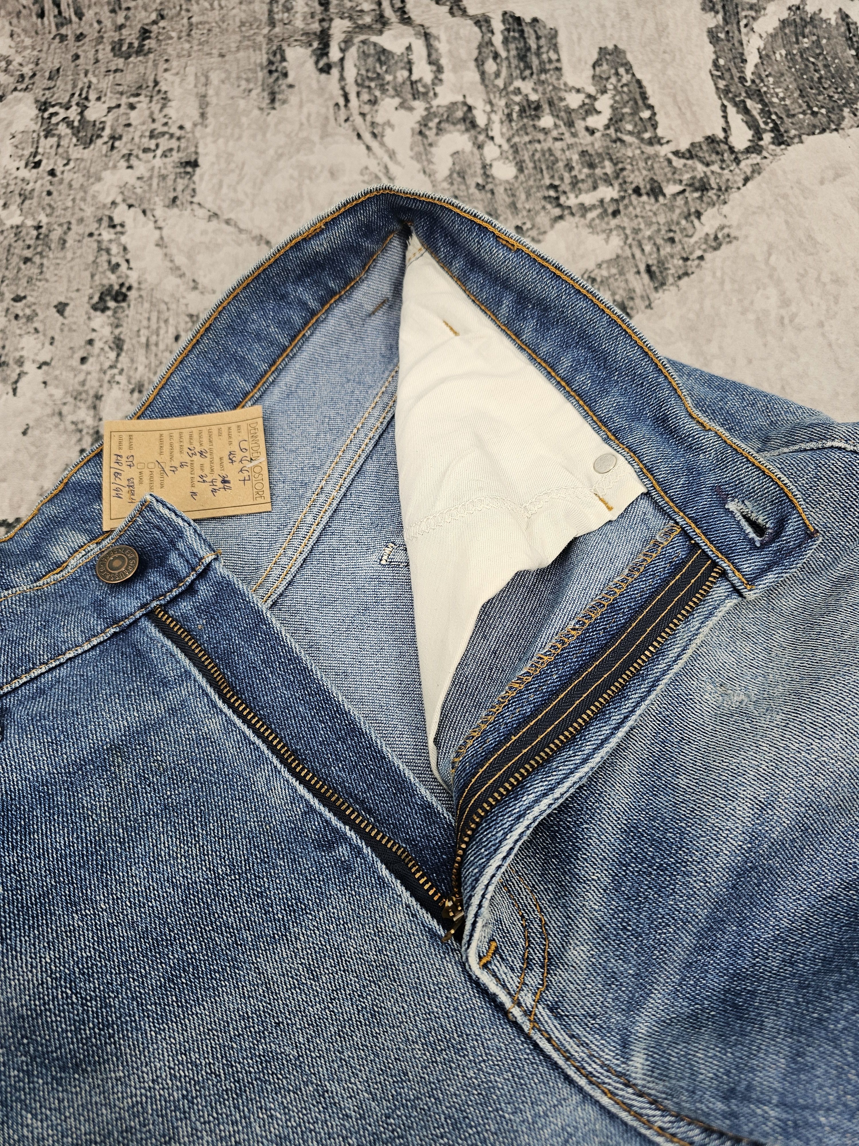 Levi's Vintage LEVIS 517 Ripped Bootcut Flare Strech Jeans L0447 Size US 34 / EU 50 - 15 Thumbnail