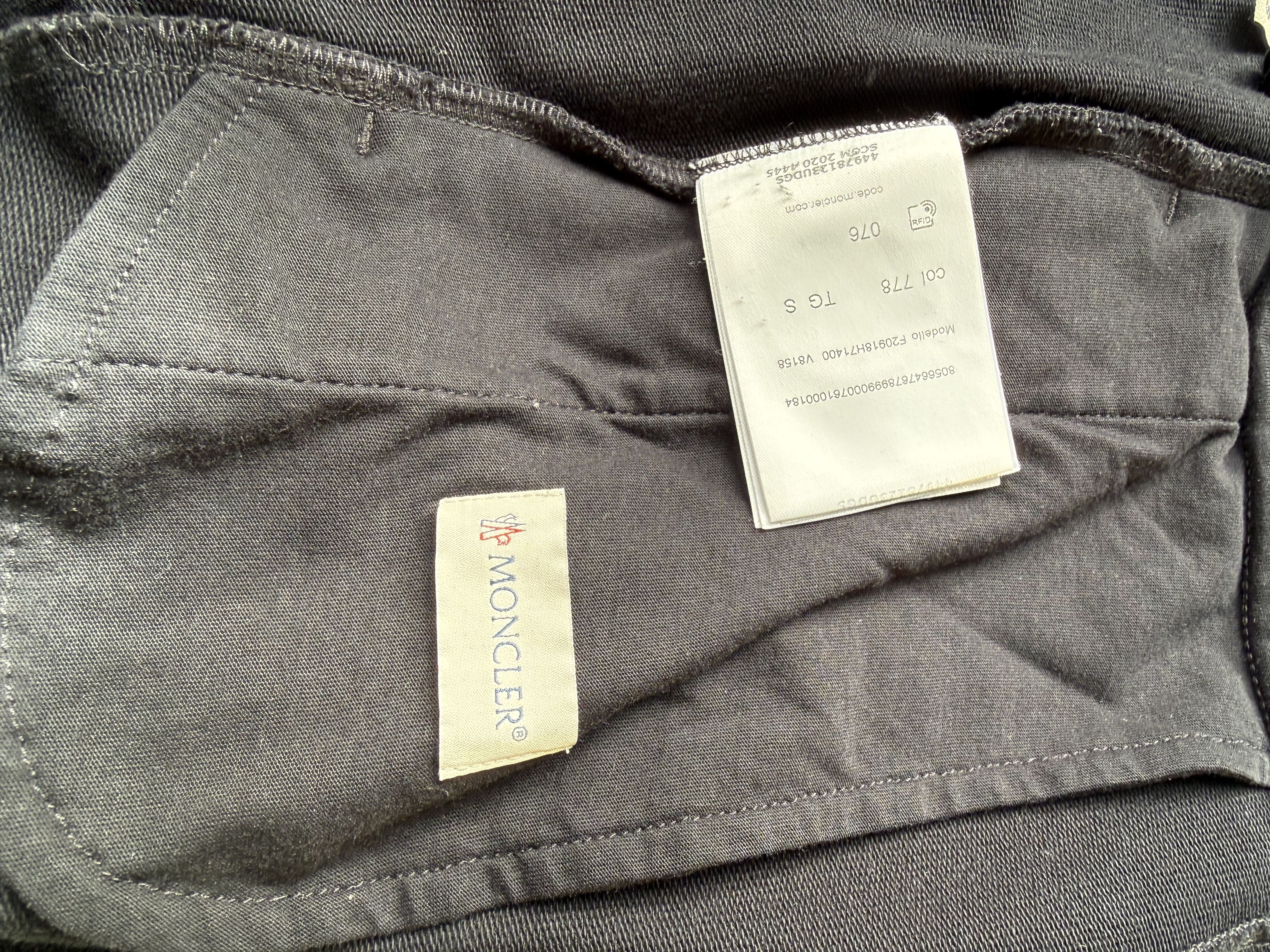 Moncler Moncler Men's Sweatpants In Blue With zip detail Size US 31 - 11 Thumbnail