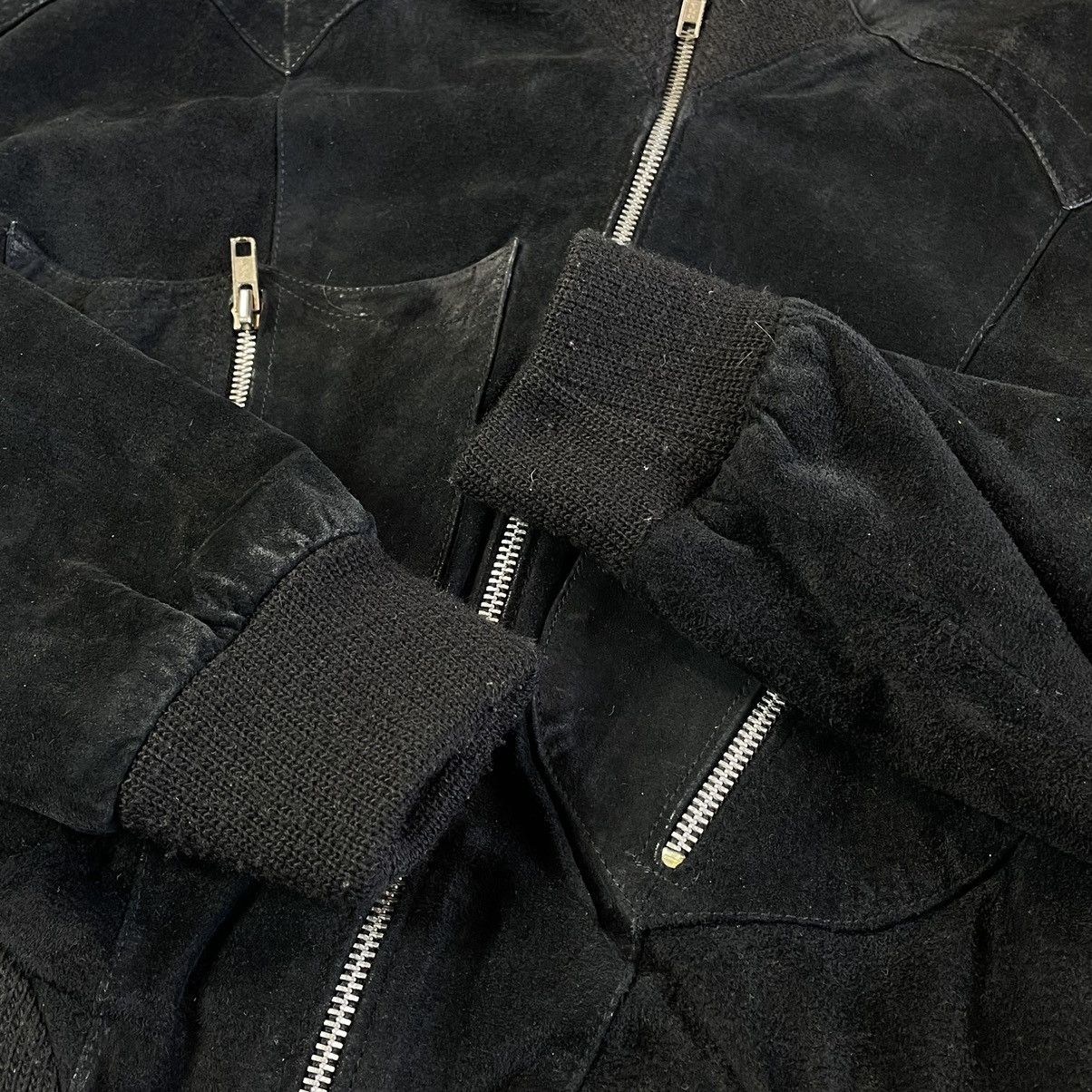 Thierry Mugler × Vintage 80’s-90’s THIERRY MUGLER ARCHIVE CROPPED BOMBER JACKET Size M / US 6-8 / IT 42-44 - 8 Thumbnail