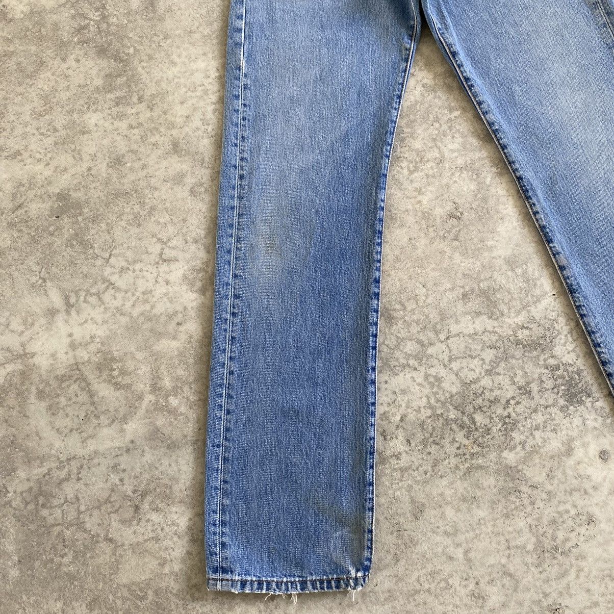 Levi's Vintage Levis 501 Stonewashed Powder Blue Denim Jeans Size US 30 / EU 46 - 5 Thumbnail