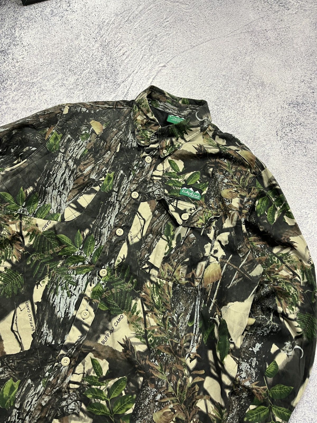 Mossy Oaks × Realtree × Vintage Ridgeline Of New Zealand Camo Crazy Real Tree Hunting Jacket Size US XXL / EU 58 / 5 - 7 Thumbnail