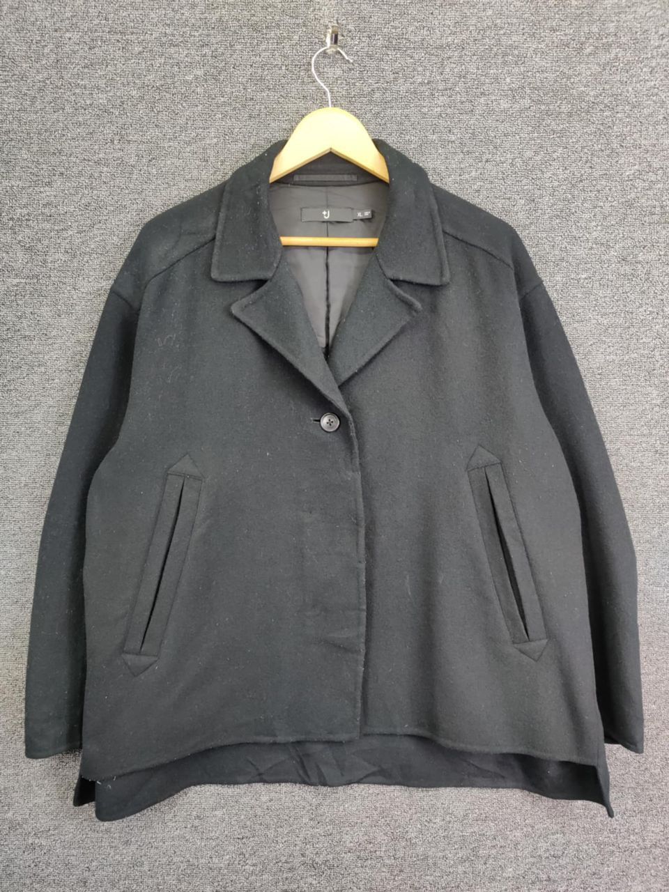 Jil Sander × Uniqlo Jil Sander x Uniqlo Soft Wool Oversized Jacket Size US XL / EU 56 / 4 - 1 Thumbnail