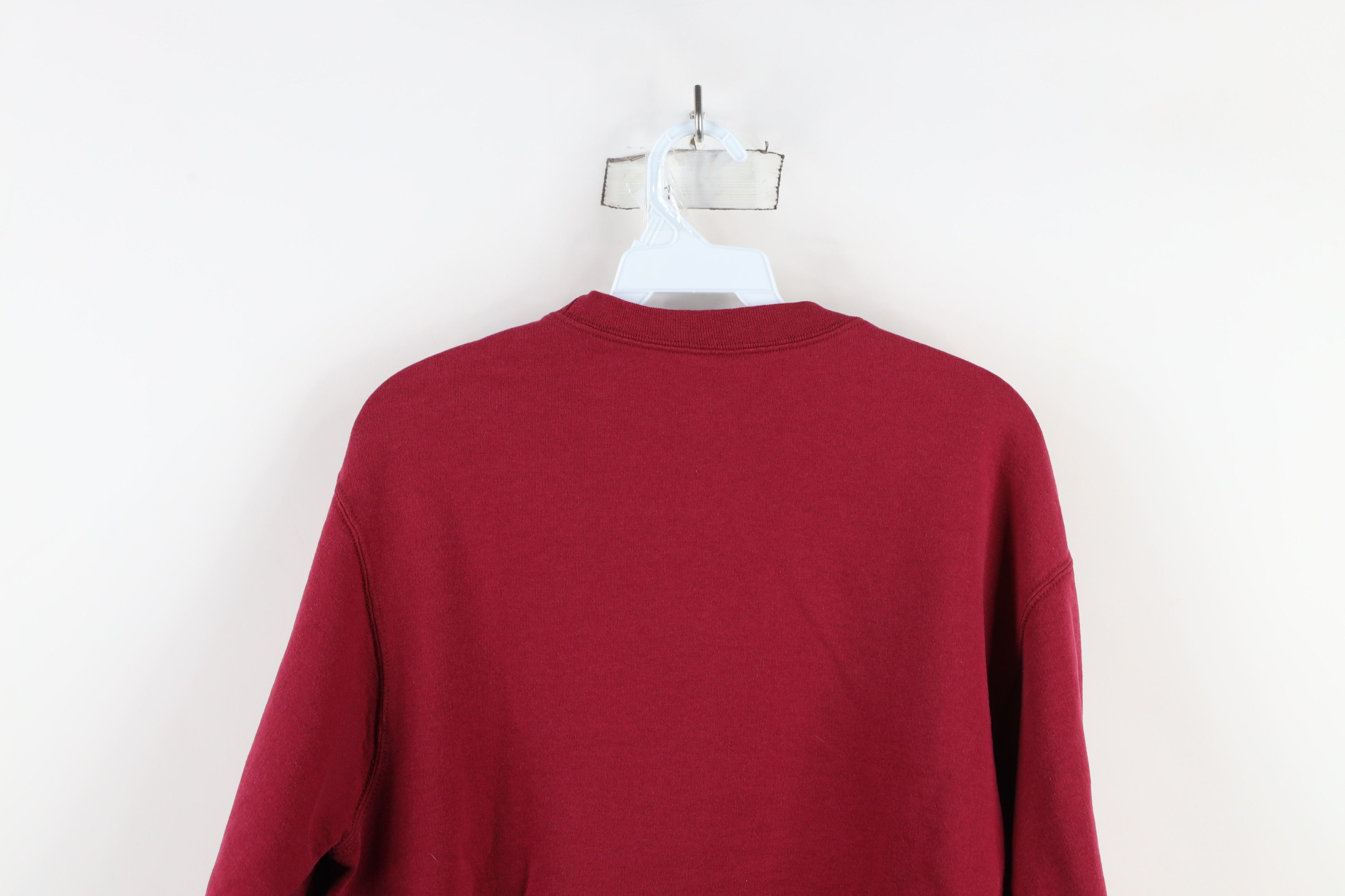Vintage Vintage 90s Streetwear Spell Alaska Crewneck Sweatshirt Red Size US S / EU 44-46 / 1 - 12 Thumbnail