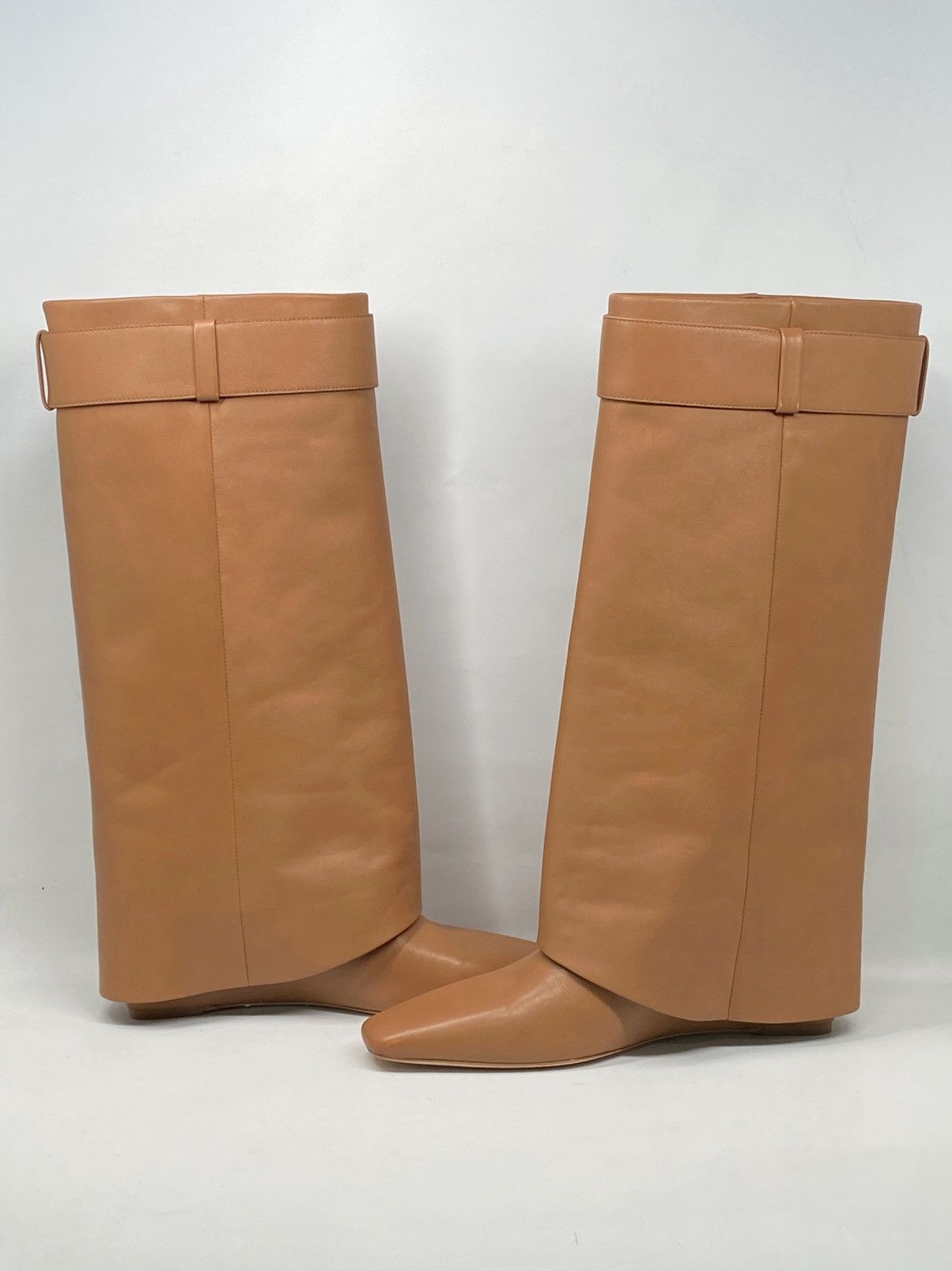 Simkhai Simkhai Belted Foldover Wedge Boots size 39 Size US 9 / IT 39 - 9 Thumbnail