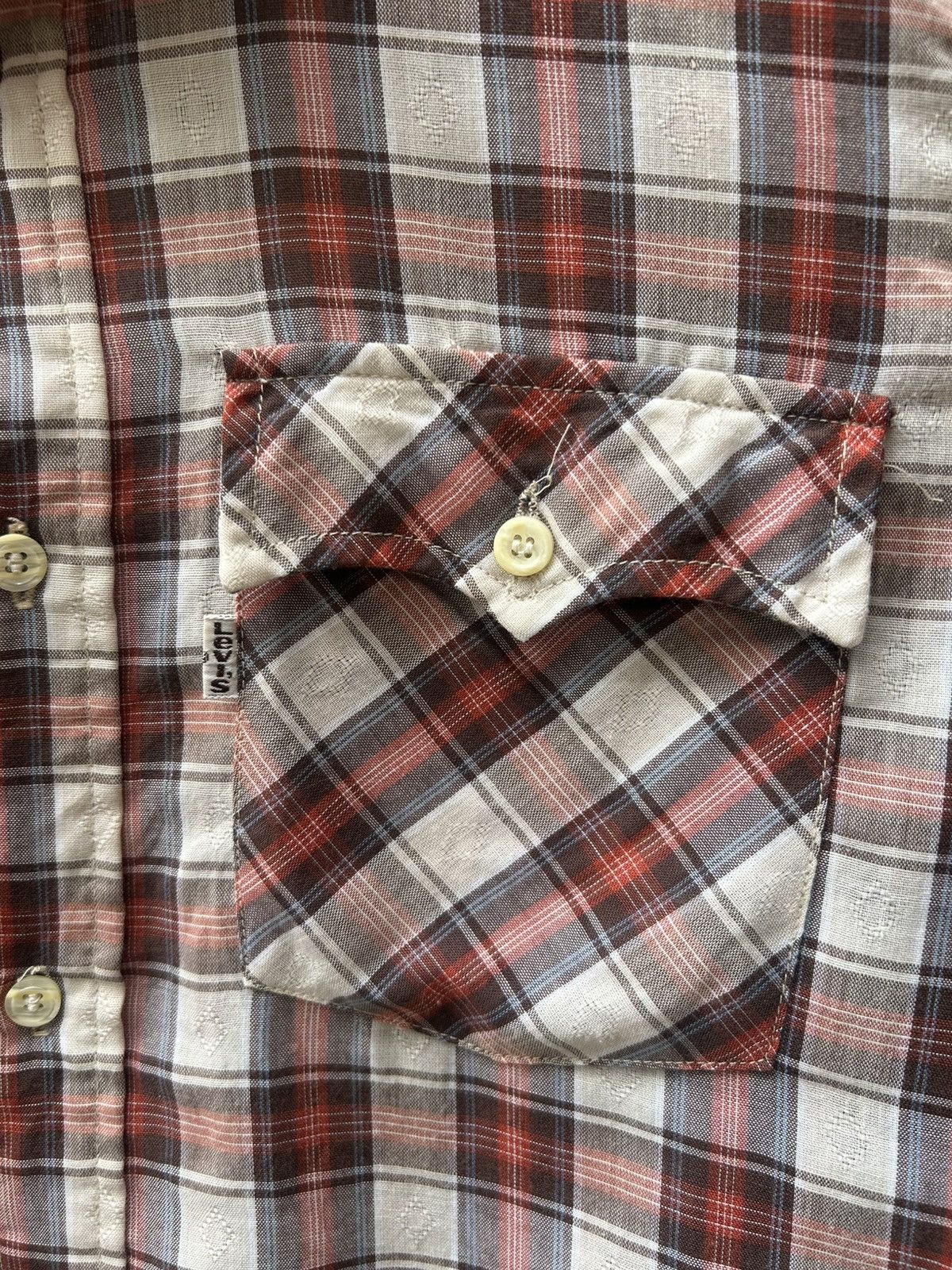 Levi's Vintage 1970’s Levi’s Western Shirt Size US M / EU 48-50 / 2 - 5 Thumbnail