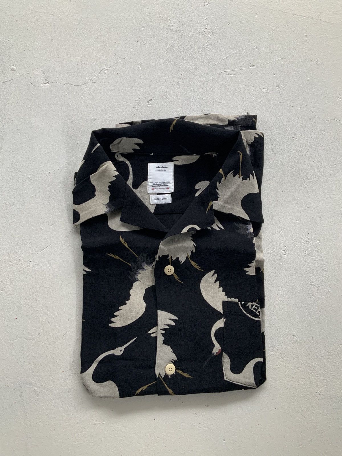 Visvim Visvim crosby s/s hikaku shirt Size US XL / EU 56 / 4 - 14 Thumbnail