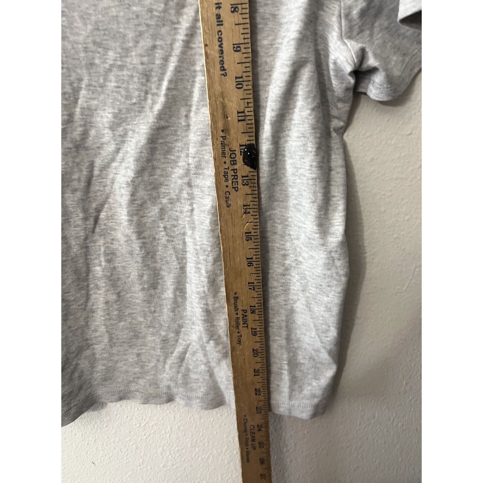 Express EXPRESS Shirt Men XS Gray Moisture Wicking Cotton Spandex Slim Fit Crew Neck Tee - Solid, Short Sleeve, Regular Size, Vintage? No, Pre-owned IG? Size US XS / EU 42 / 0 - 4 Thumbnail