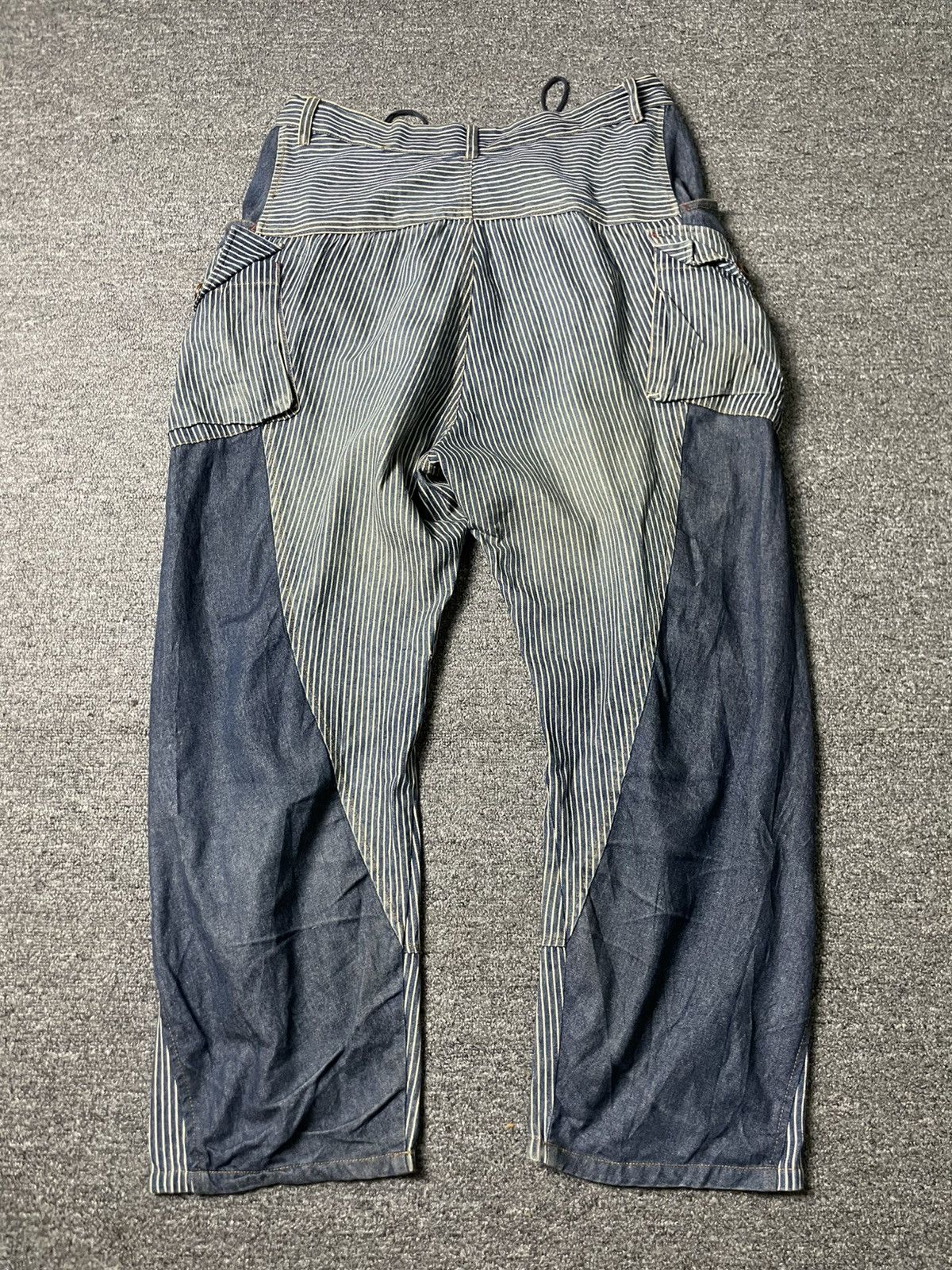 Japanese Brand × Vintage Hysteric Glamour x AMINA Baggy Loose Jeans (90) Size US 34 / EU 50 - 11 Thumbnail