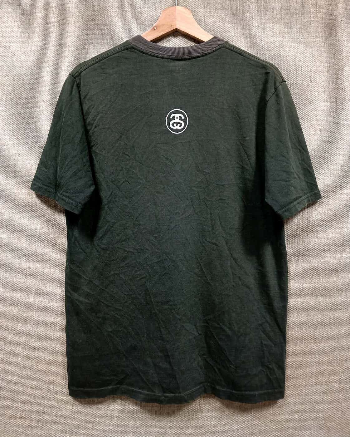 Stussy vintage t shirt stussy distressed Size US M / EU 48-50 / 2 - 2 Thumbnail