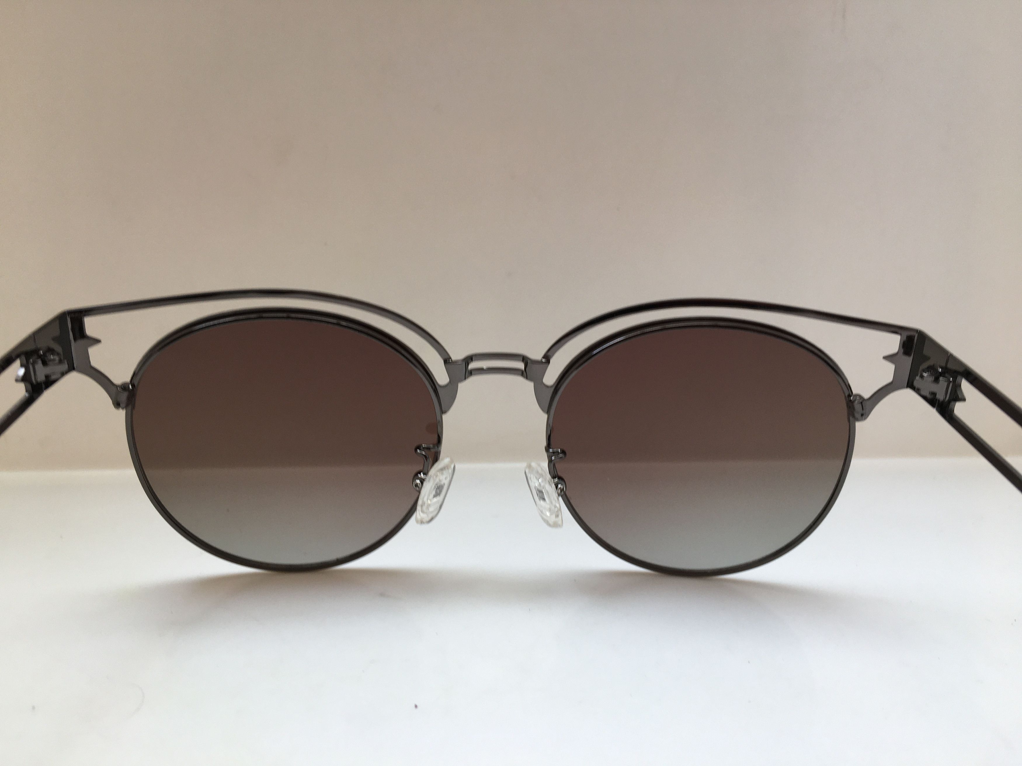 Other Evelyn Silver Grey Round Sunglasses Frame HOLLYWOOD Size ONE SIZE - 4 Thumbnail
