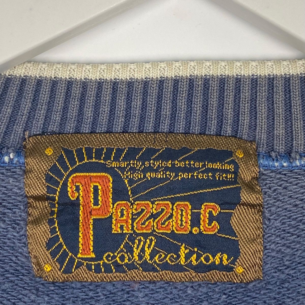 Other Vintage Pazzo Club Sweatshirt Crewneck Big Logo Embroidery Size US L / EU 52-54 / 3 - 6 Thumbnail