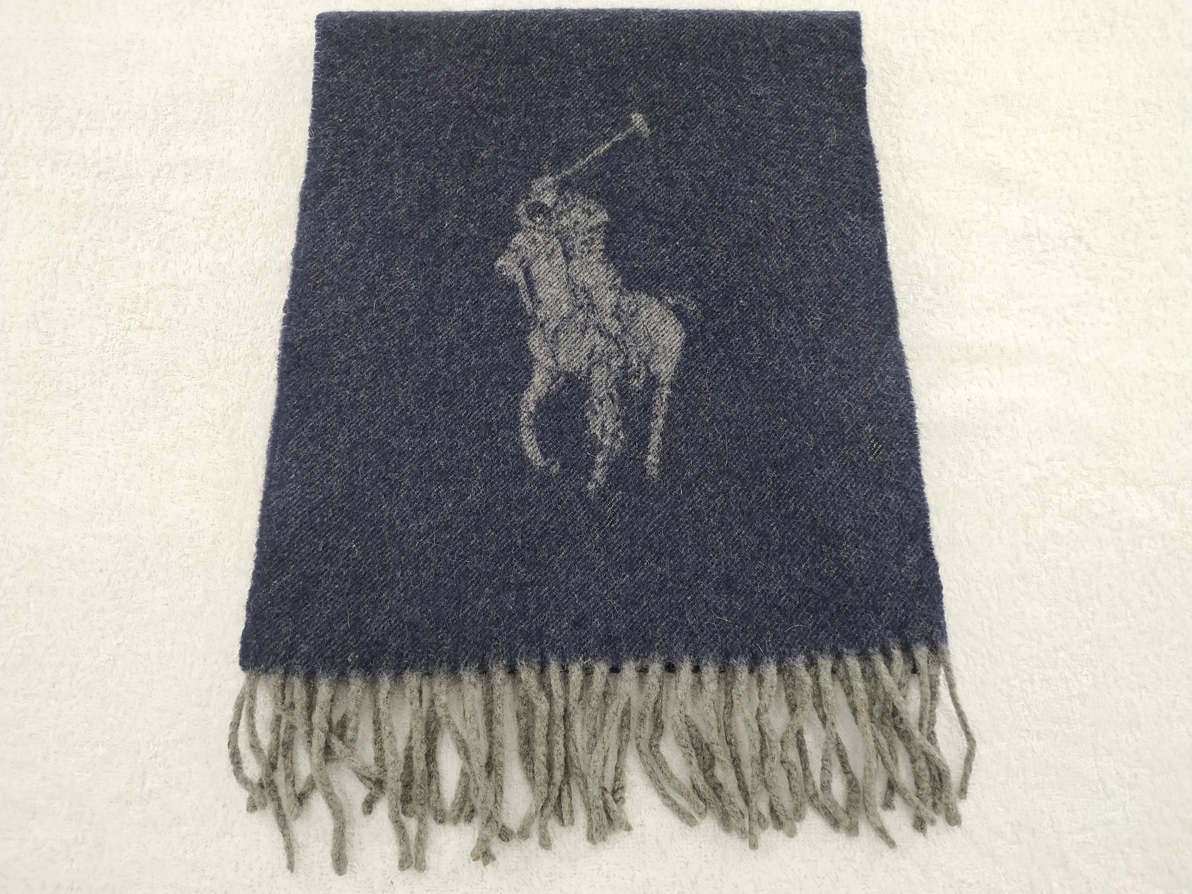 Polo Ralph Lauren Vintage Polo Ralph Lauren Scarf/Muffler/Neckwear MF465 Size ONE SIZE - 1 Thumbnail