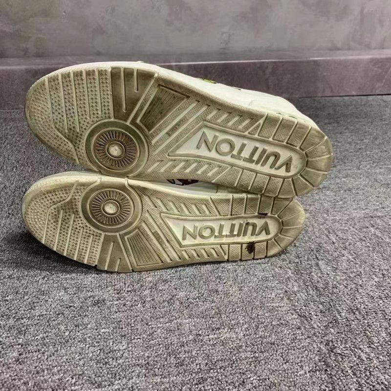 Louis Vuitton Nigo x Louis Vuitton White Trainer Sneakers - Size US 9.5 / EU 42-43 - 4 Thumbnail