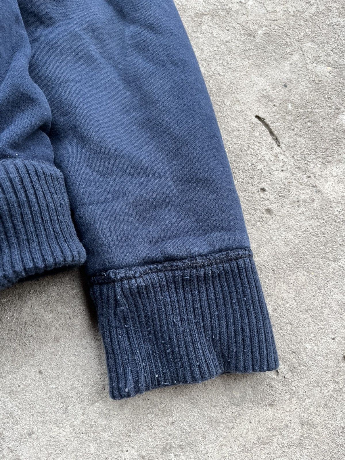 Abercrombie & Fitch Japanese Abercrombie Fitch Fur Faux Faded Y2K Zip Hoodie Size US L / EU 52-54 / 3 - 23 Thumbnail