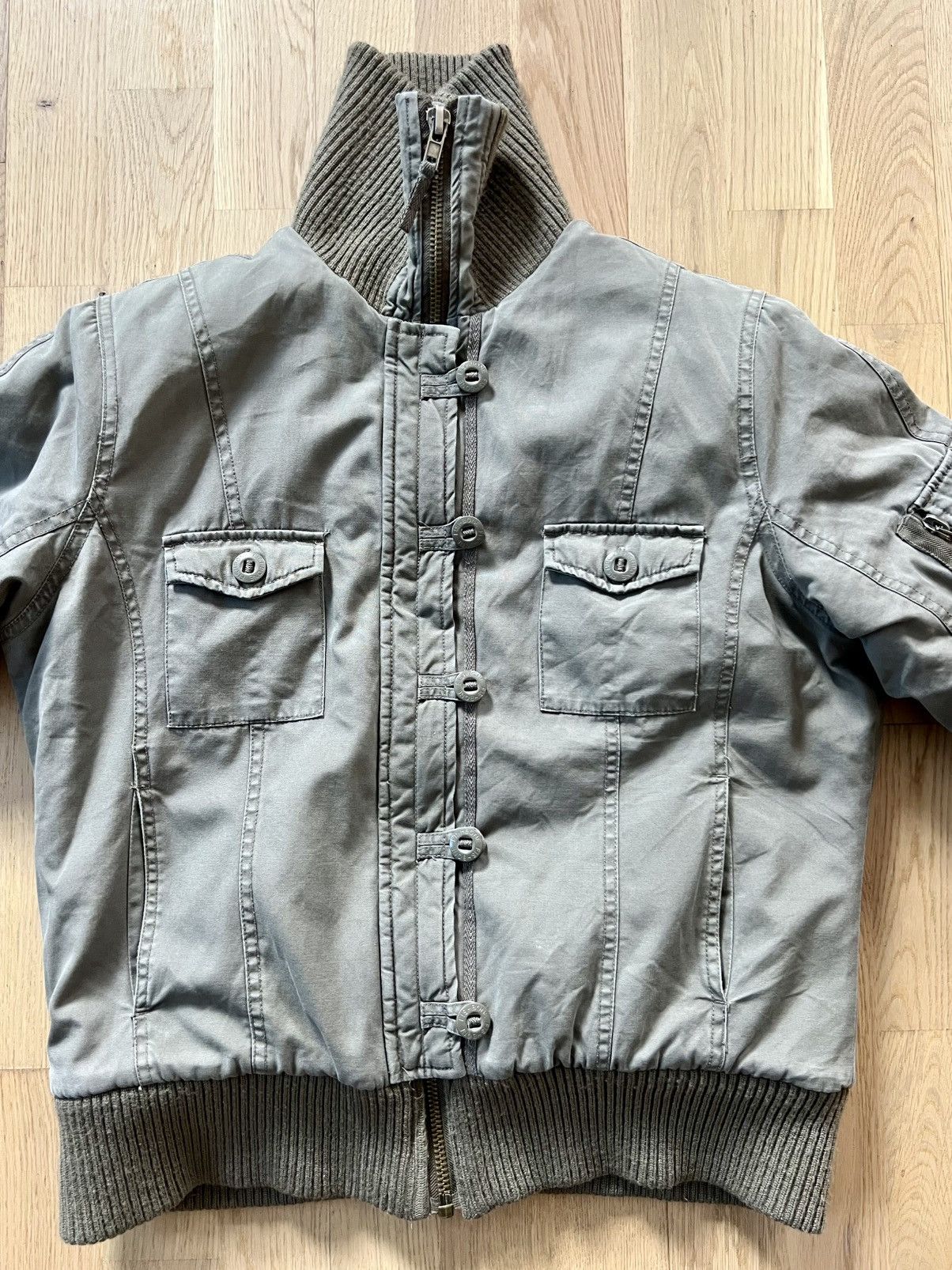 Other Avant Garde Grunge Bomber Jacket in Great Condition Size M / US 6-8 / IT 42-44 - 3 Thumbnail