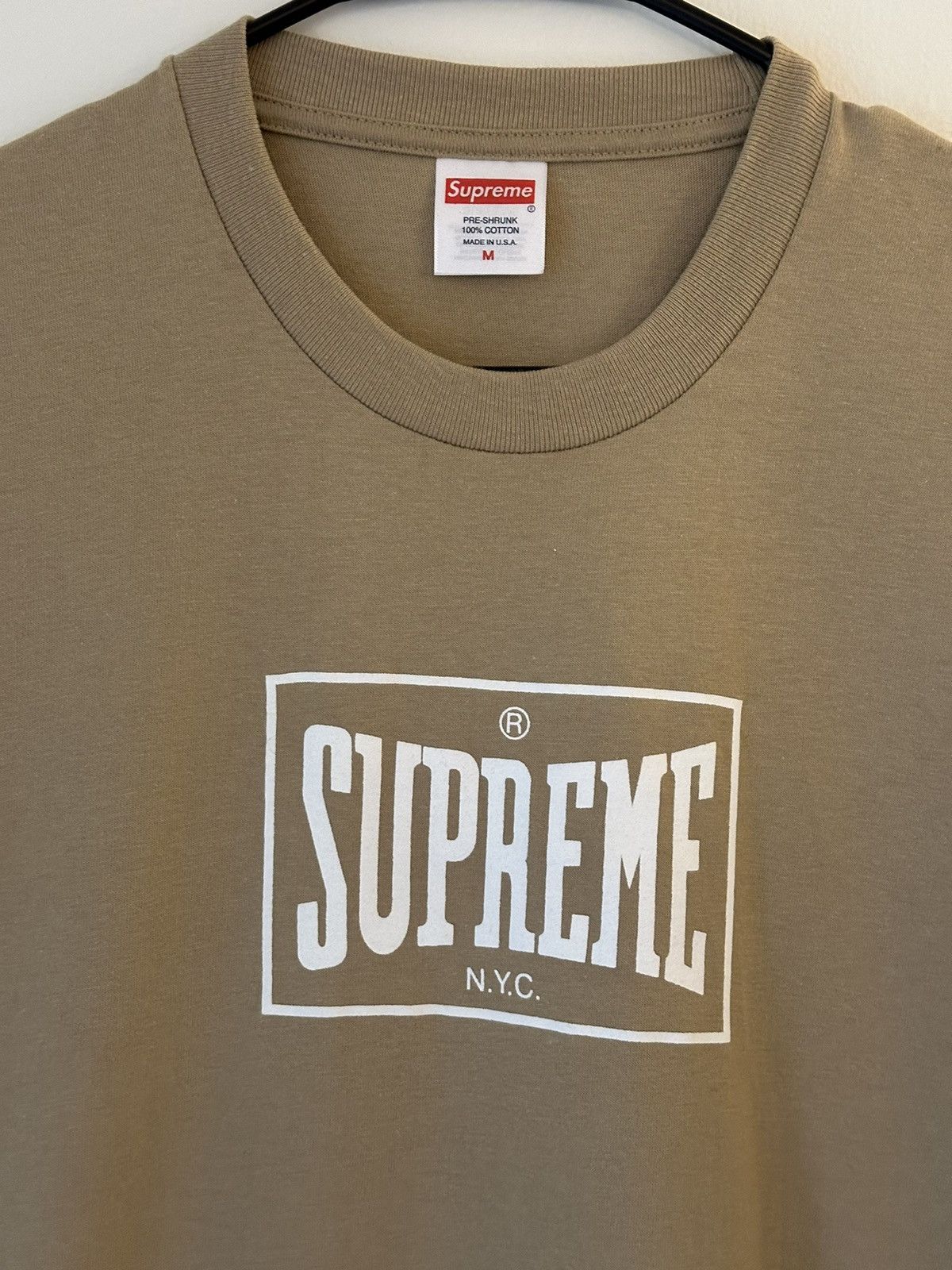 Supreme Supreme Warn Up Tee Size US M / EU 48-50 / 2 - 2 Thumbnail