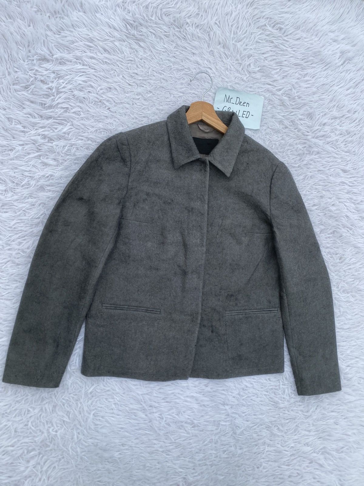 Prada Rare Vintage PRADA Wool Short Coat/Jacket Size US S / EU 44-46 / 1 - 2 Thumbnail