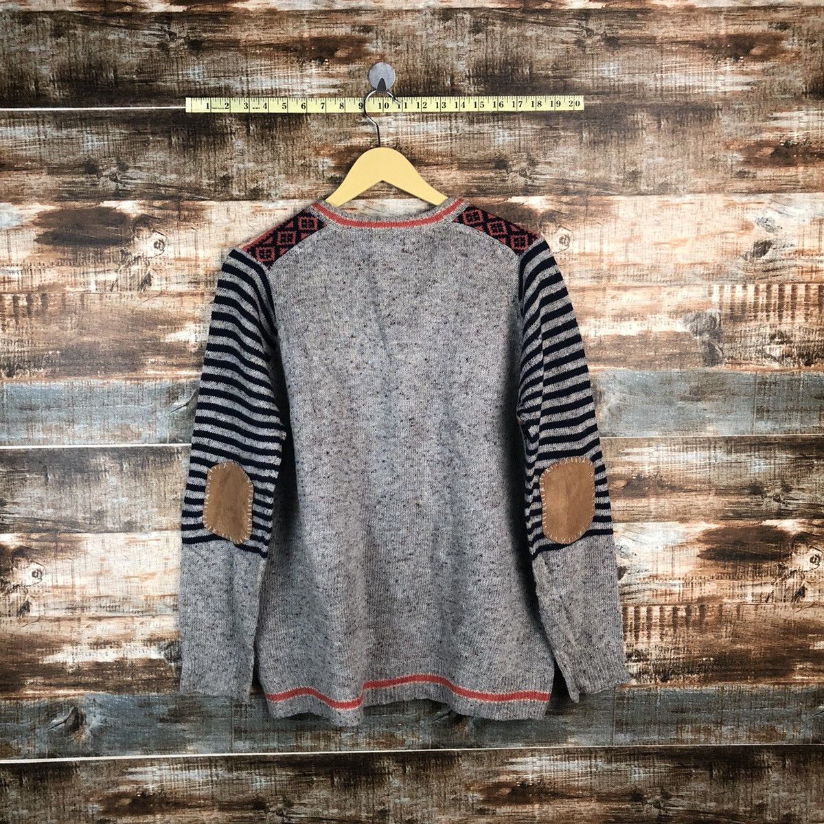 Homespun Knitwear × Japanese Brand Asknowas Grey Cardigan Knitwear #A1864 Size US M / EU 48-50 / 2 - 12 Thumbnail