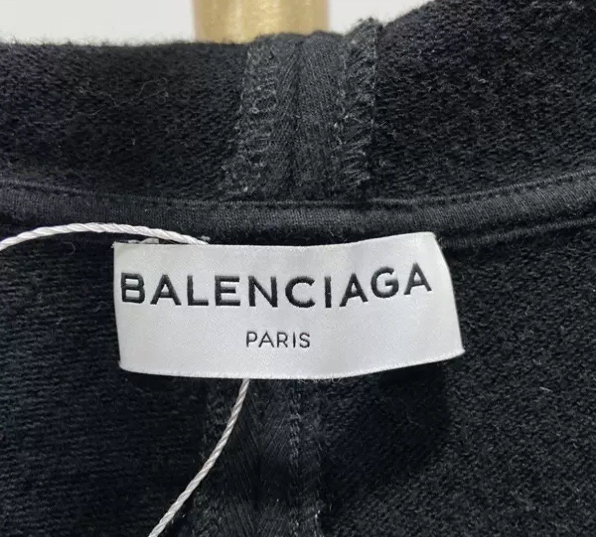 Balenciaga Balenciaga small logo black hooded jacket2412-Nextarrow Size US S / EU 44-46 / 1 - 5 Thumbnail