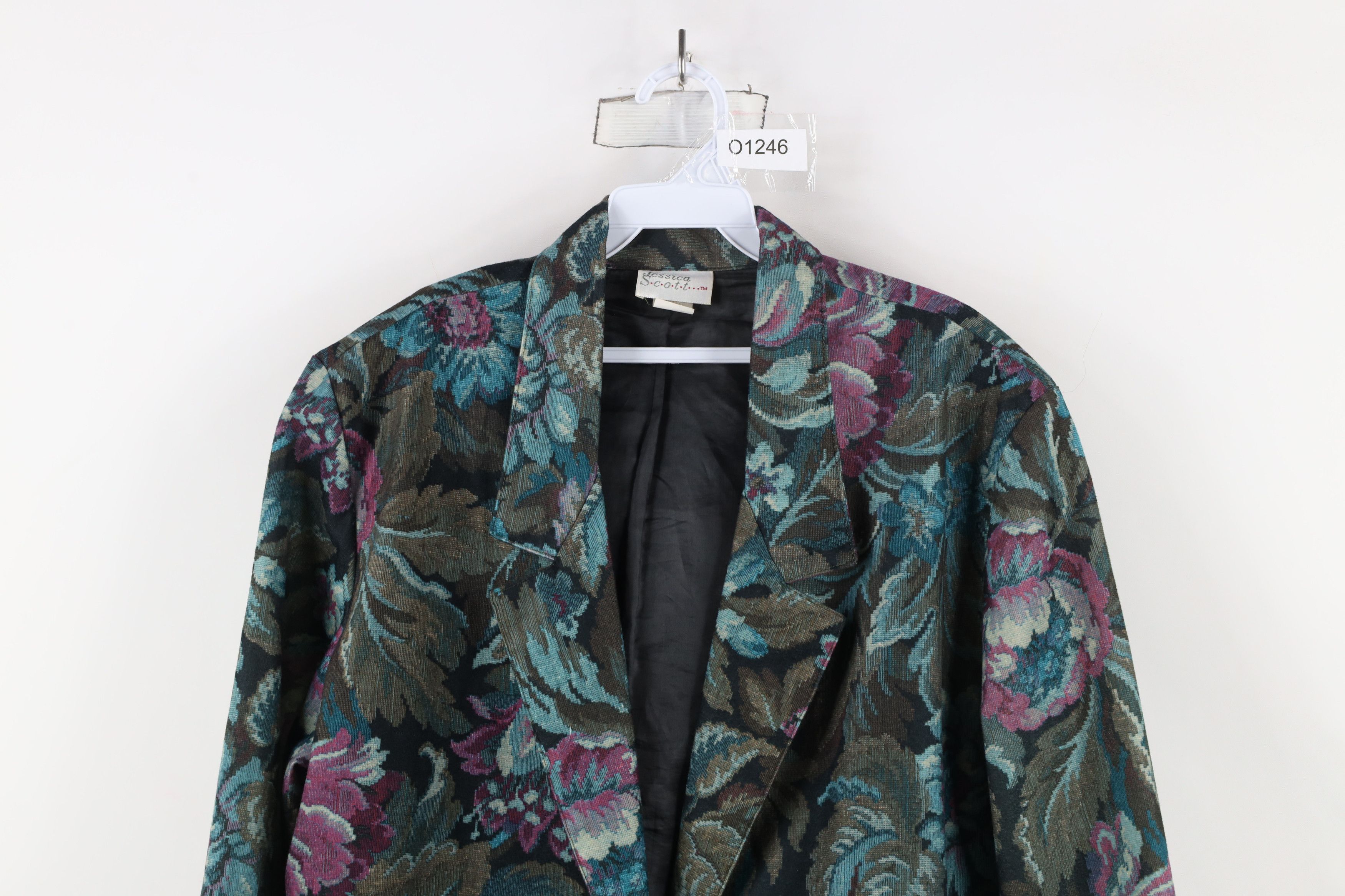 Vintage Vintage 90s Streetwear One Button Blazer Suit Jacket USA Size L / US 10 / IT 46 - 2 Thumbnail