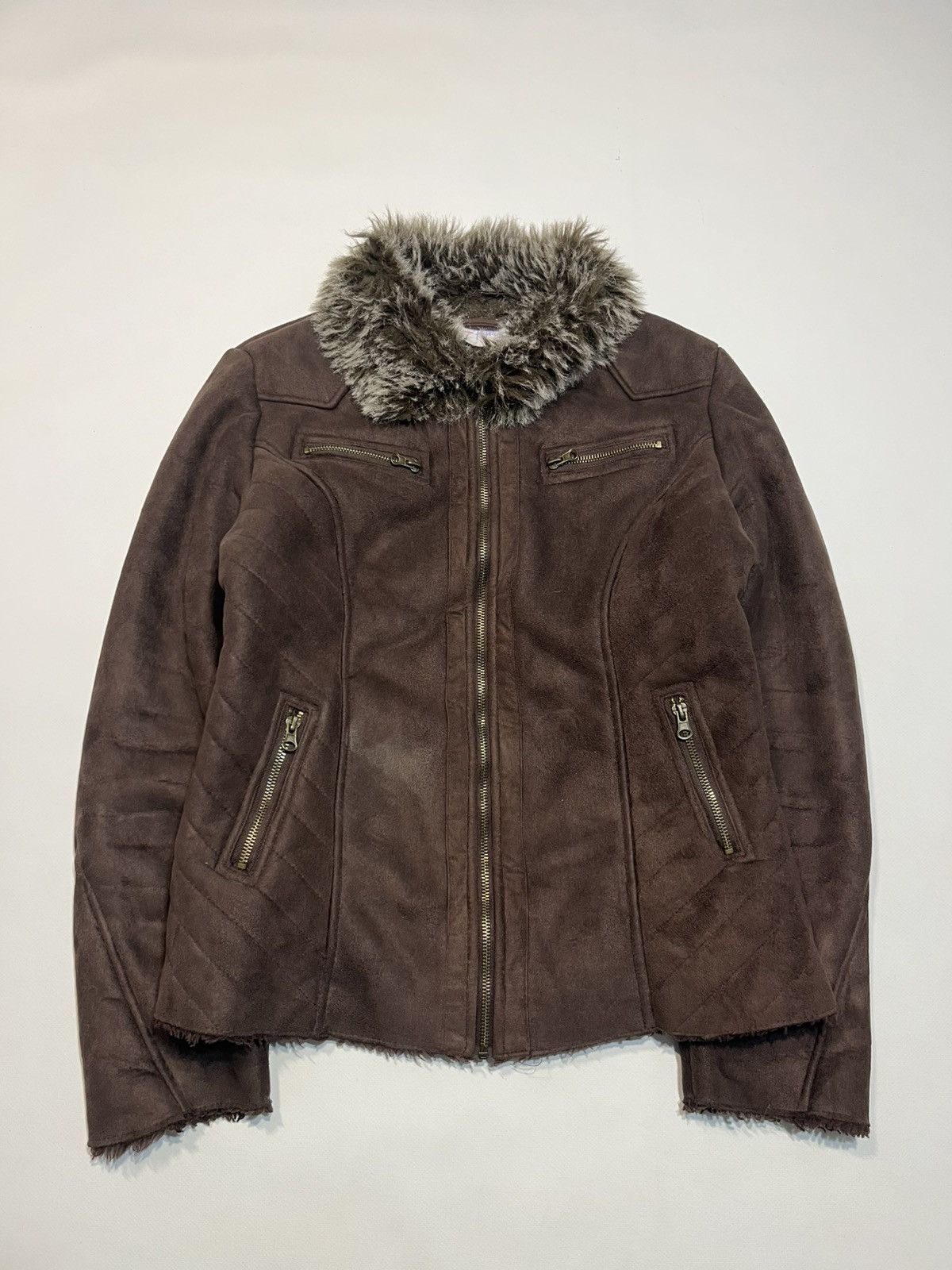 If Six Was Nine Miss Sixty Y2K Fur Jacket ifsixwasnine LGB styled Japan Size US S / EU 44-46 / 1 - 1 Thumbnail