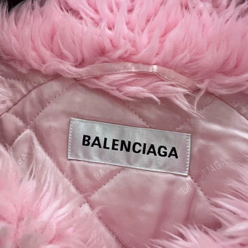 Other Balenciaga size 34 Pink Teddy Coat Size XS / US 0-2 / IT 36-38 - 3 Thumbnail