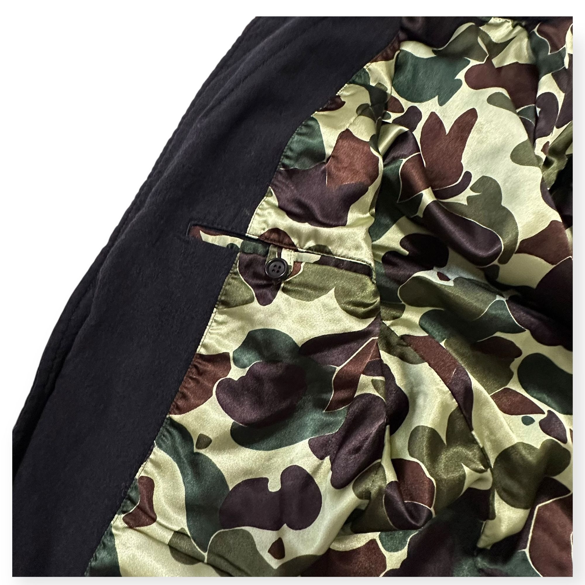 Comme des Garcons Homme Comme Des Garçons HOMME Black Wool Jacket, Size XS, AW2017 Size US XS / EU 42 / 0 - 5 Thumbnail