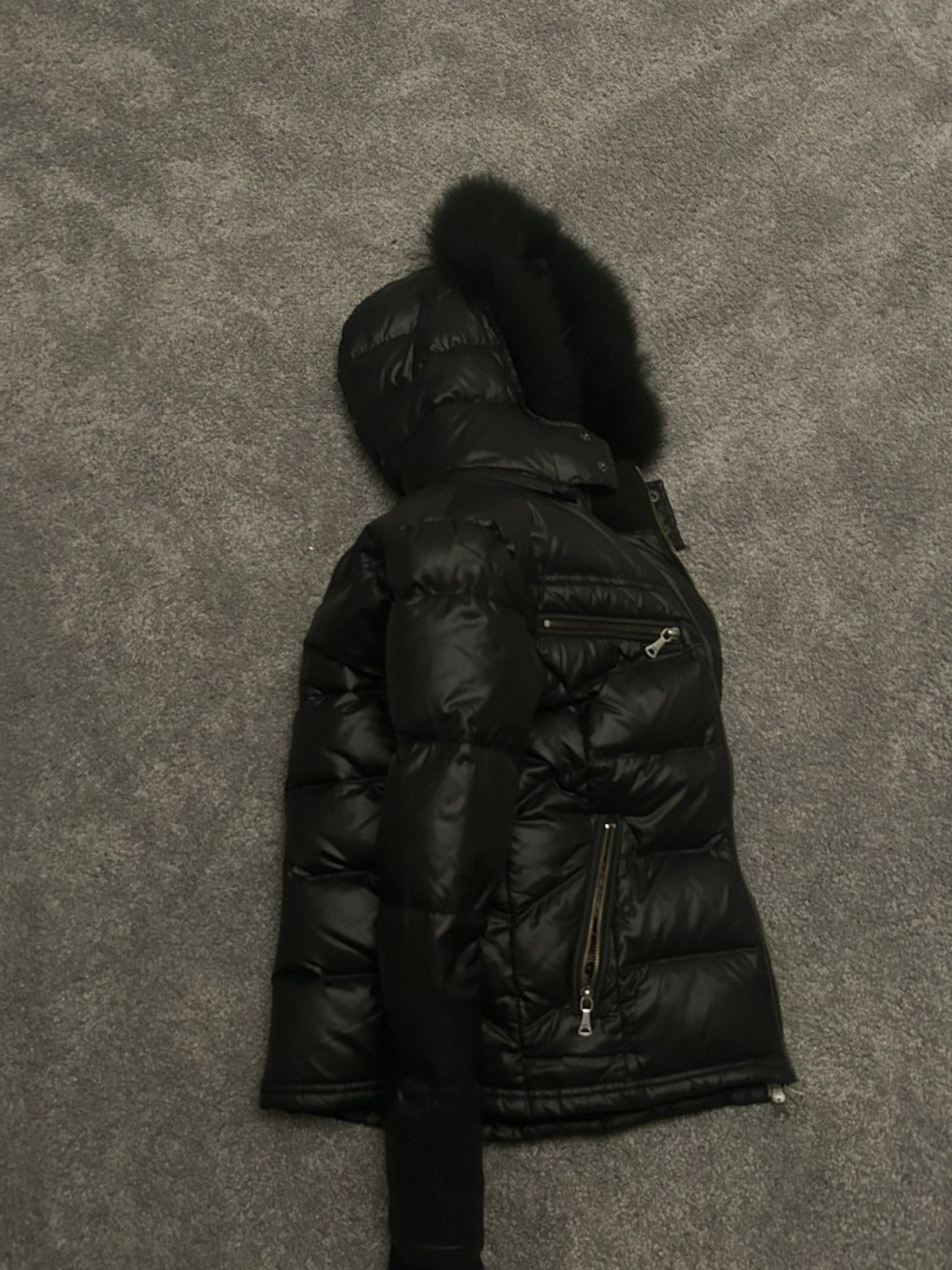 CIVARIZE Civarize black fur puffer Size US S / EU 44-46 / 1 - 5 Thumbnail