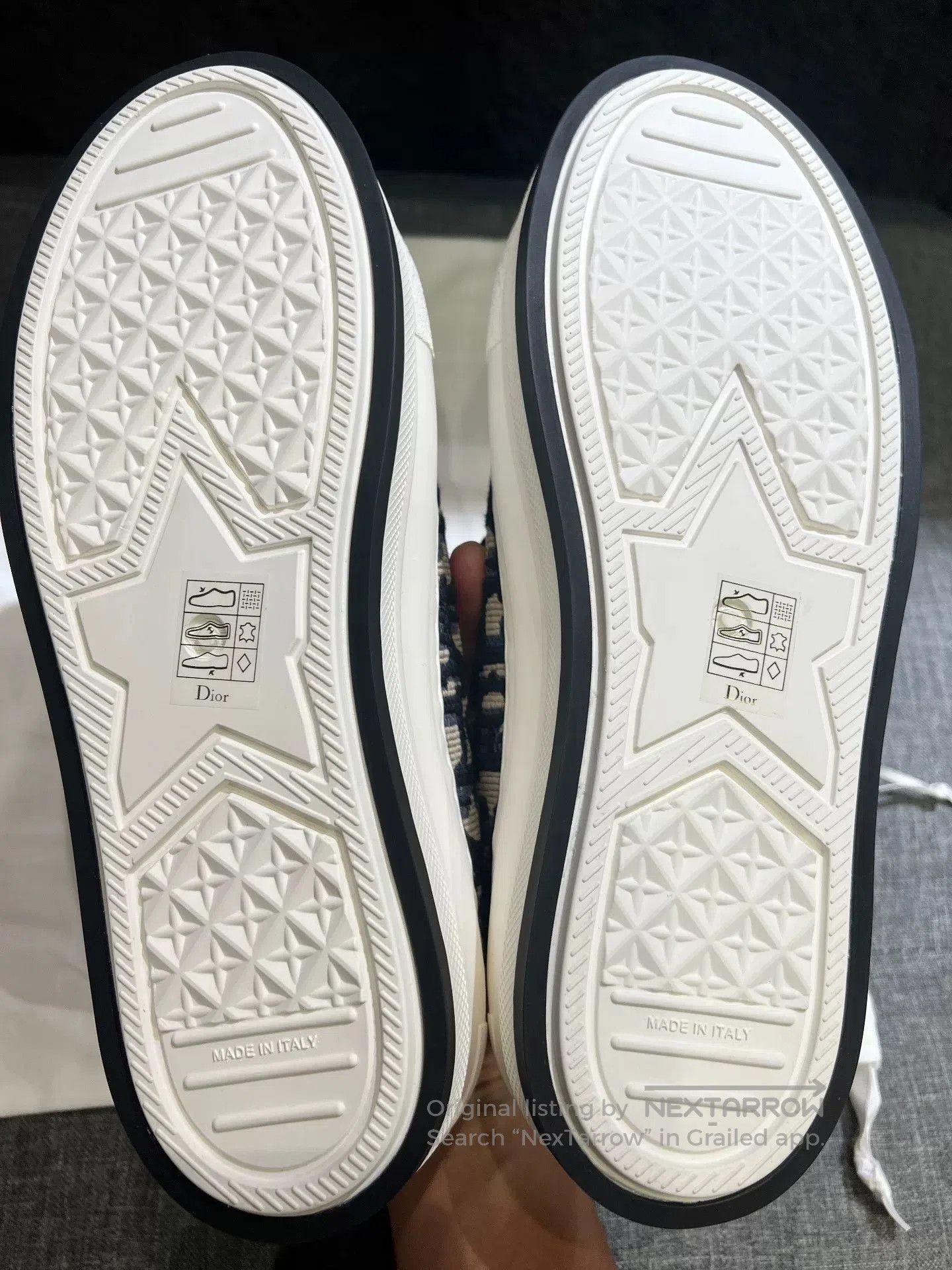 Dior dior walk'n dior embroidered canvas sneakers. Size US 7.5 / IT 37.5 - 5 Thumbnail