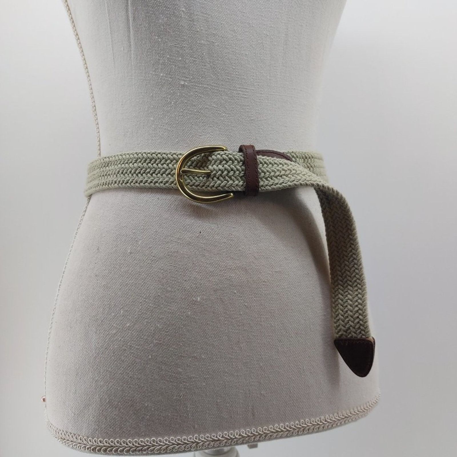 Other Donna Katz Women's Men's Unisex Braided Woven Rope Belt Size ONE SIZE - 7 Thumbnail