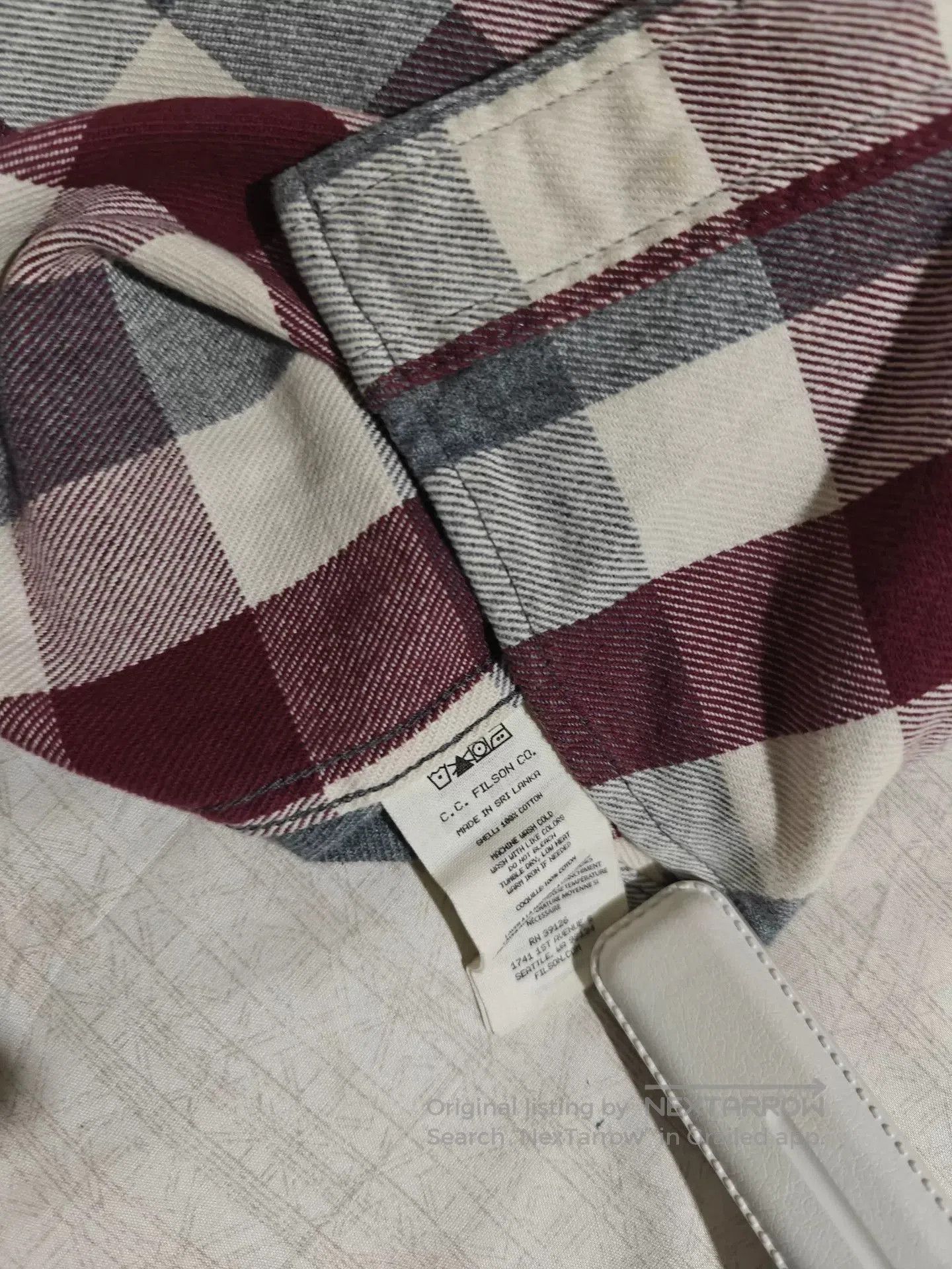 Wilson ilson Alaska Guide Shirt 8oz Vintage. Size US S / EU 44-46 / 1 - 7 Thumbnail
