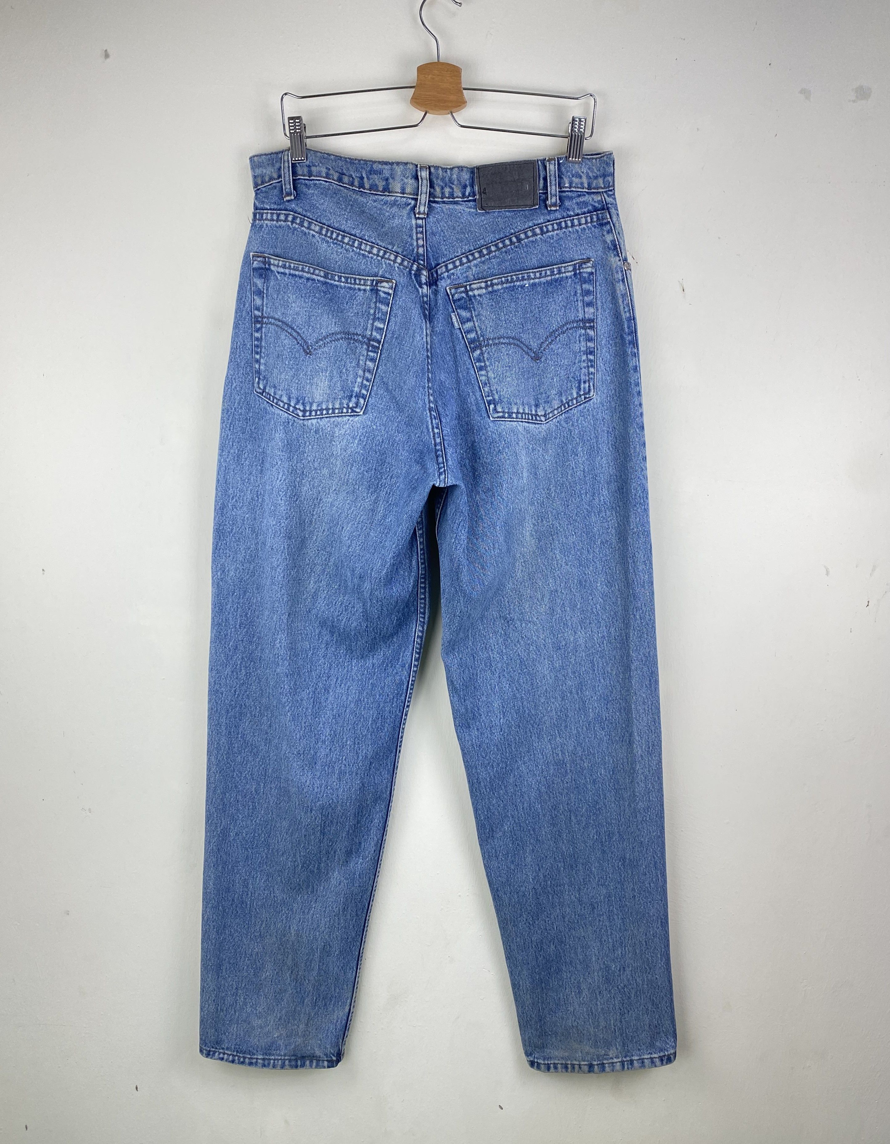 Levi's Vintage Levis Baggy Loose Silvertab faded jean W33X33.5 Size US 33 - 6 Thumbnail