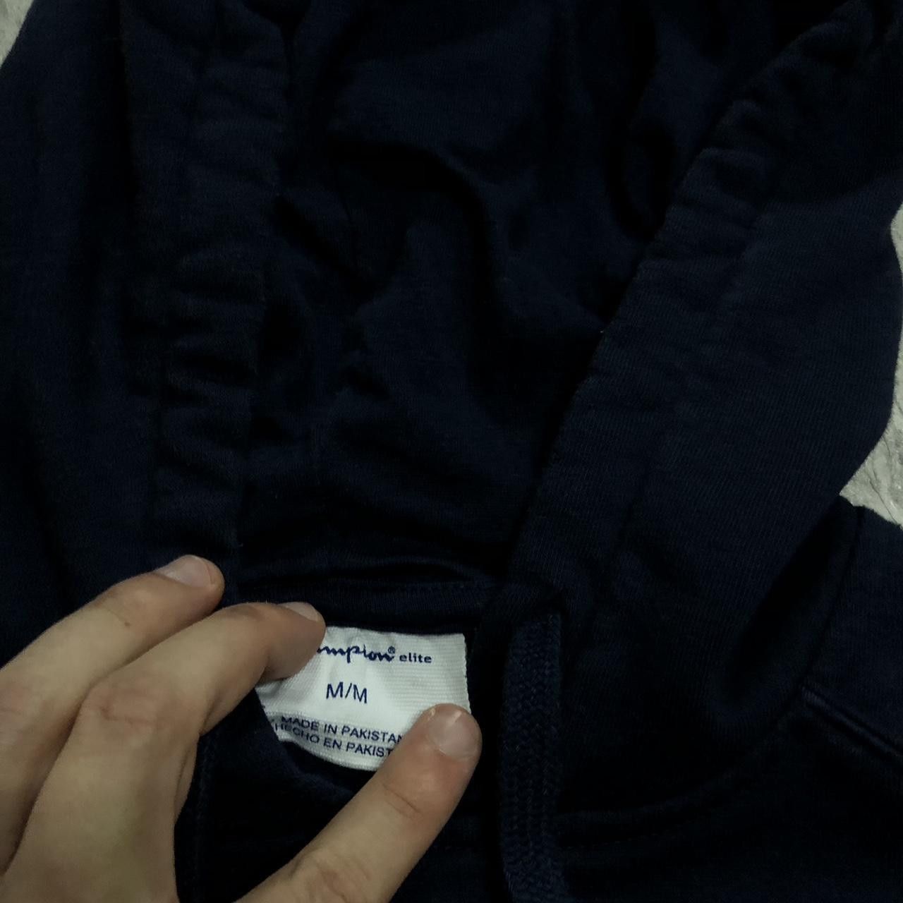 Champion Navy blue Champion hoodie #hoodie Size US M / EU 48-50 / 2 - 3 Thumbnail