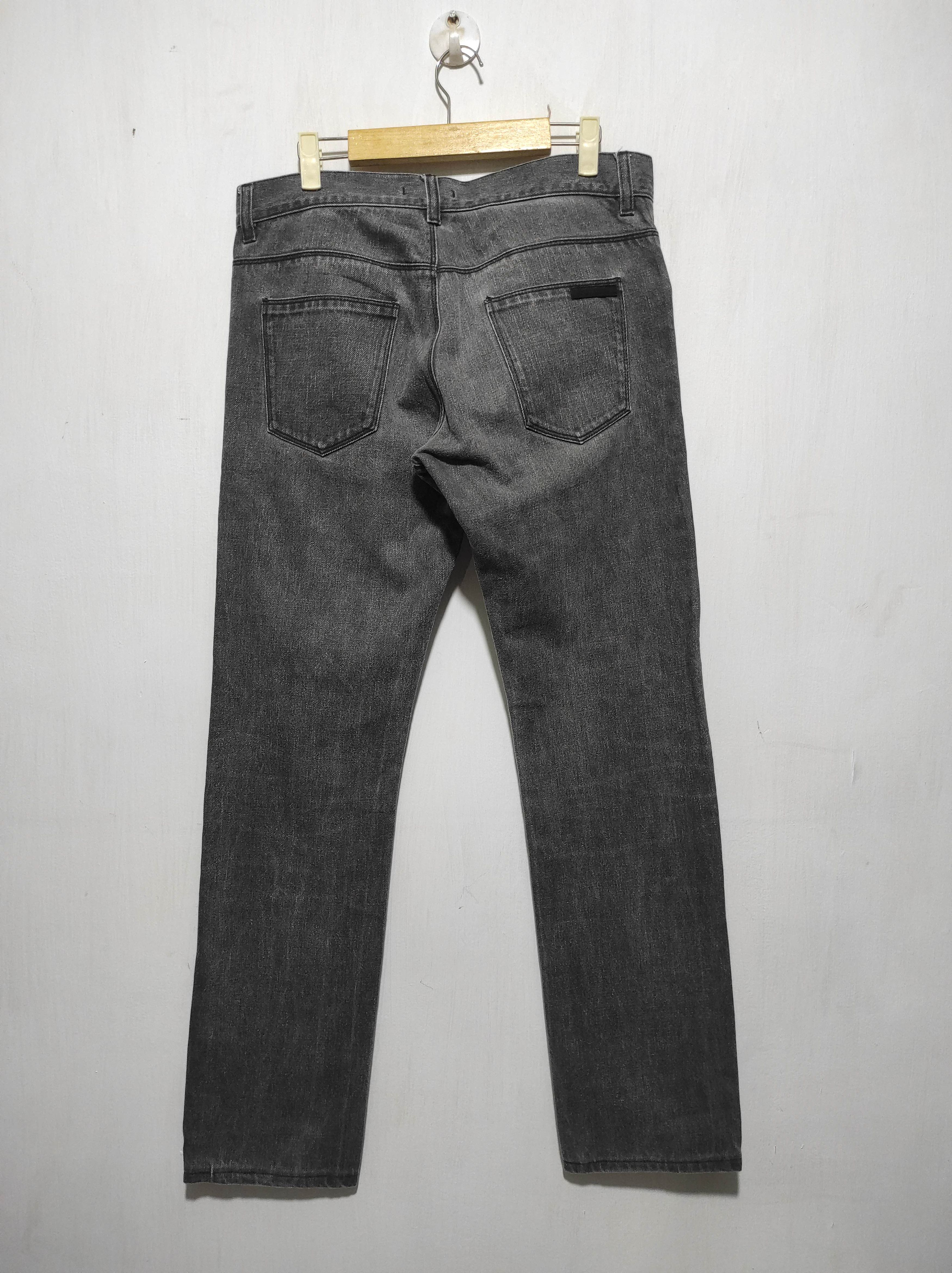 Prada Prada Logo Black Denim Tapered Fit Jeans size 30 Size US 30 / EU 46 - 10 Thumbnail