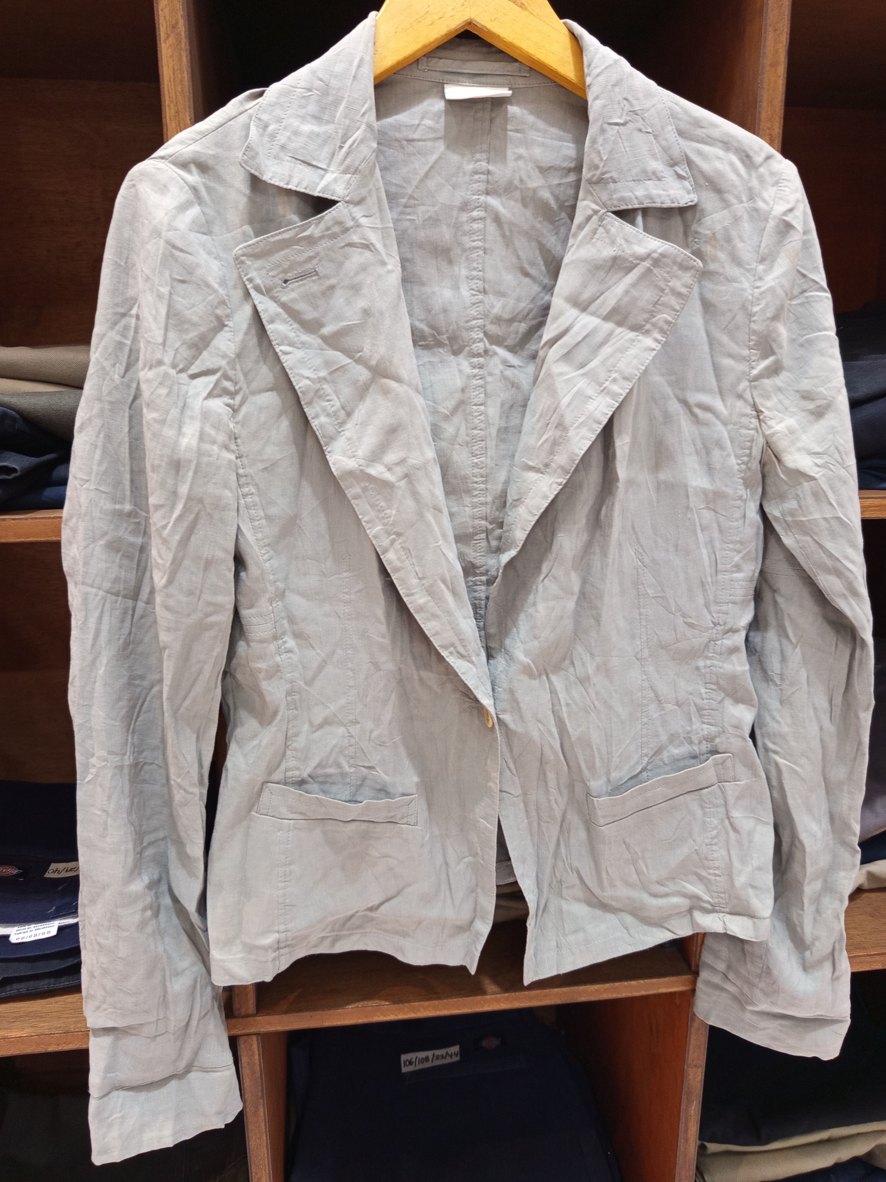Dries Van Noten Dries Van Noten Linen Silk Blazer Size S / US 4 / IT 40 - 3 Thumbnail