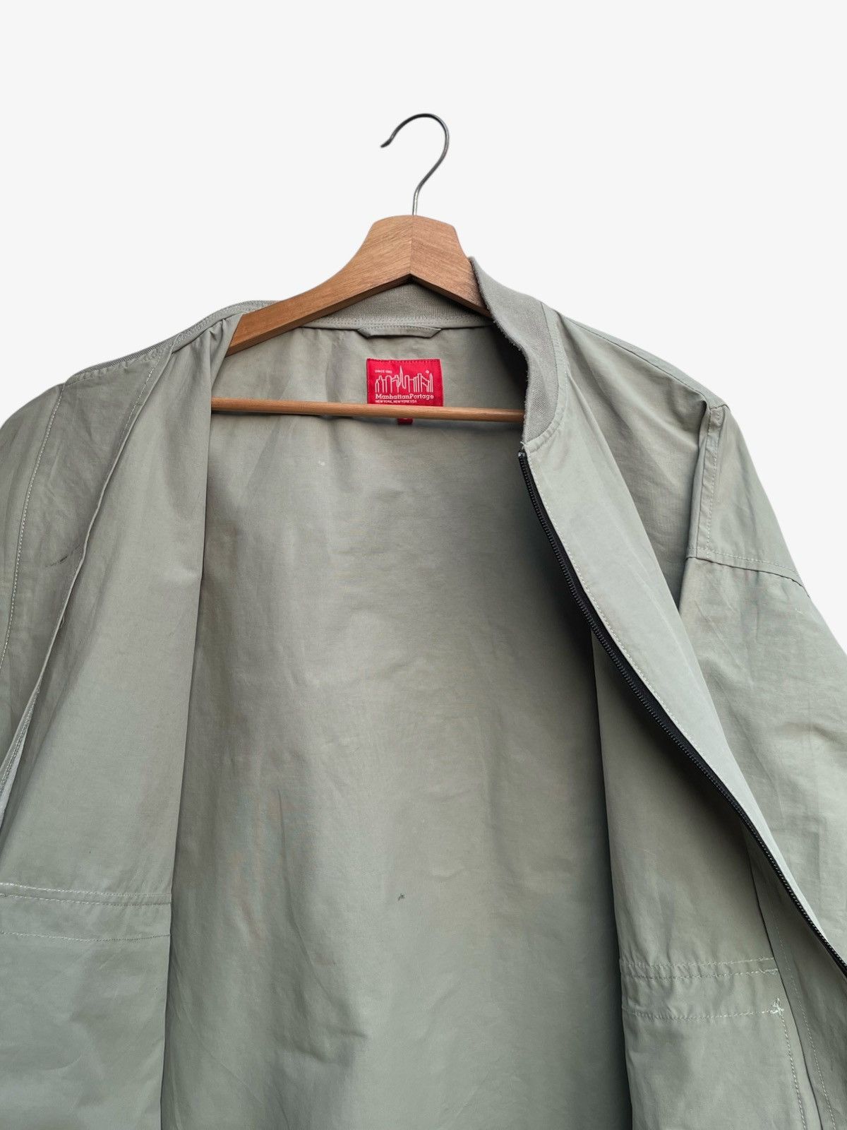 Manhattan Portage Manhattan Portage Cotton Nylon Grosgrain Zip Blouson Size US L / EU 52-54 / 3 - 8 Thumbnail