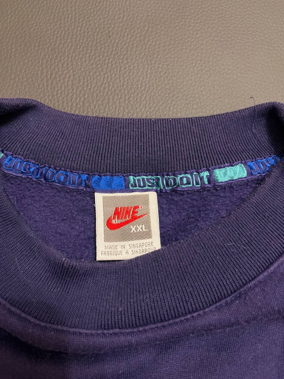 Nike × Vintage Nike Vintage Just Do It 90s Sweater Size US XL / EU 56 / 4 - 3 Thumbnail