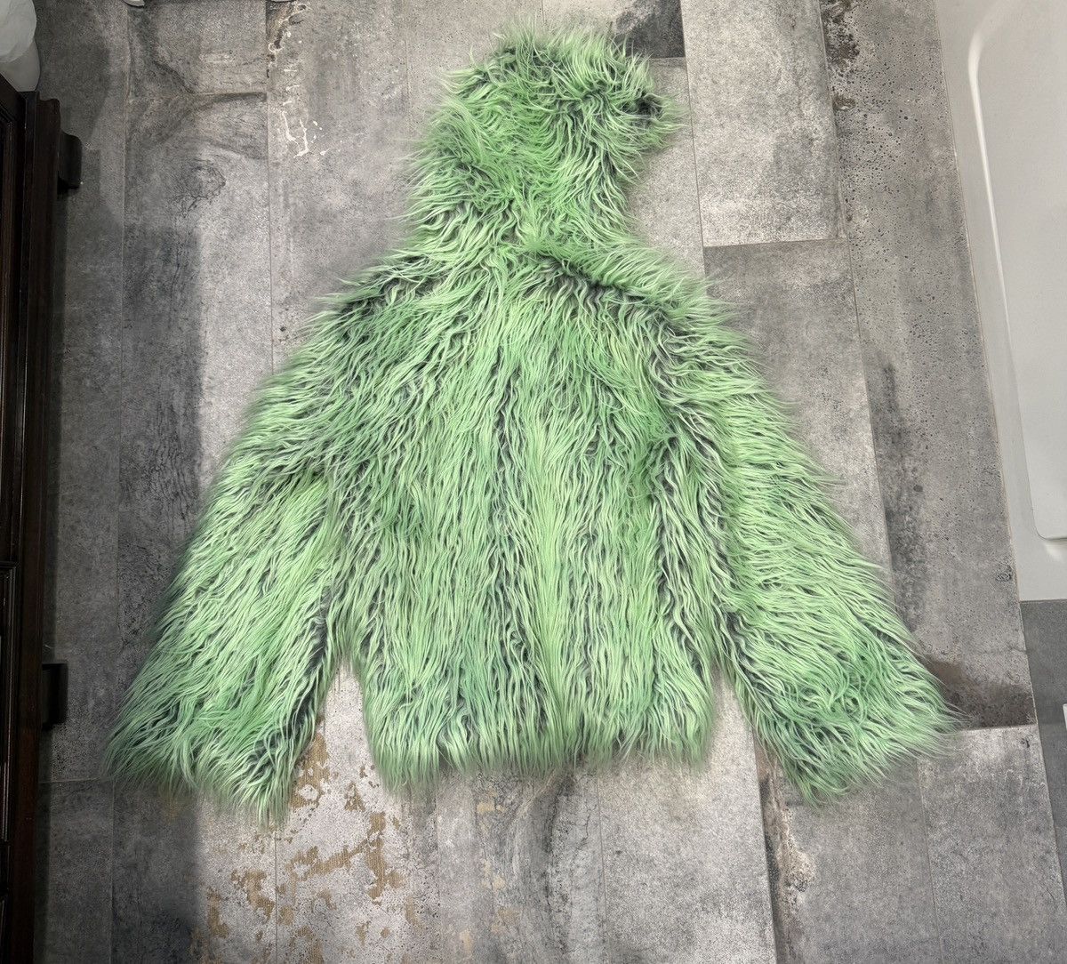 Vintage Bright Green Gilly Jacket Size US L / EU 52-54 / 3 - 4 Thumbnail