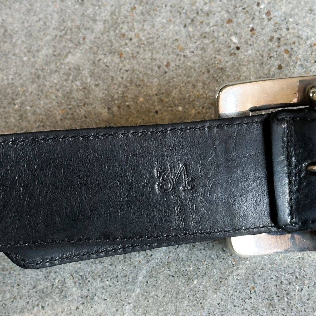 Chrome Hearts Chrome Hearts 1.5 OTJ Square Buckle Leather Belt Size 34 - 7 Thumbnail