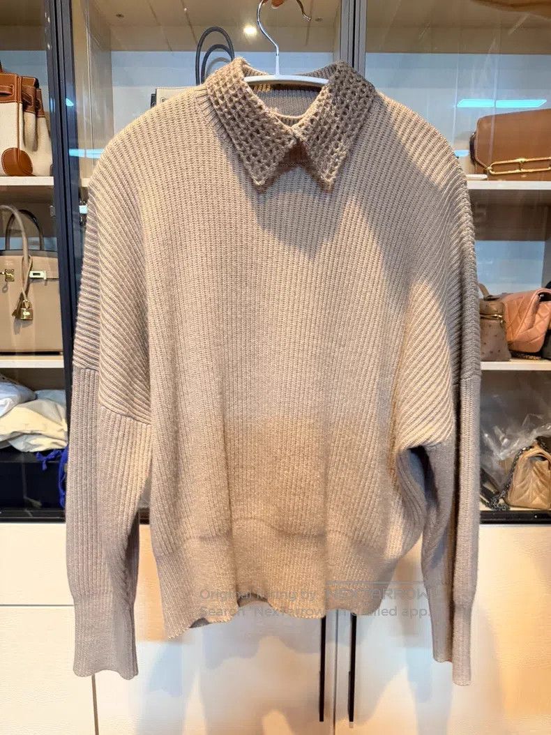 Brunello Cucinelli Autumn and winter women's simple semi-h