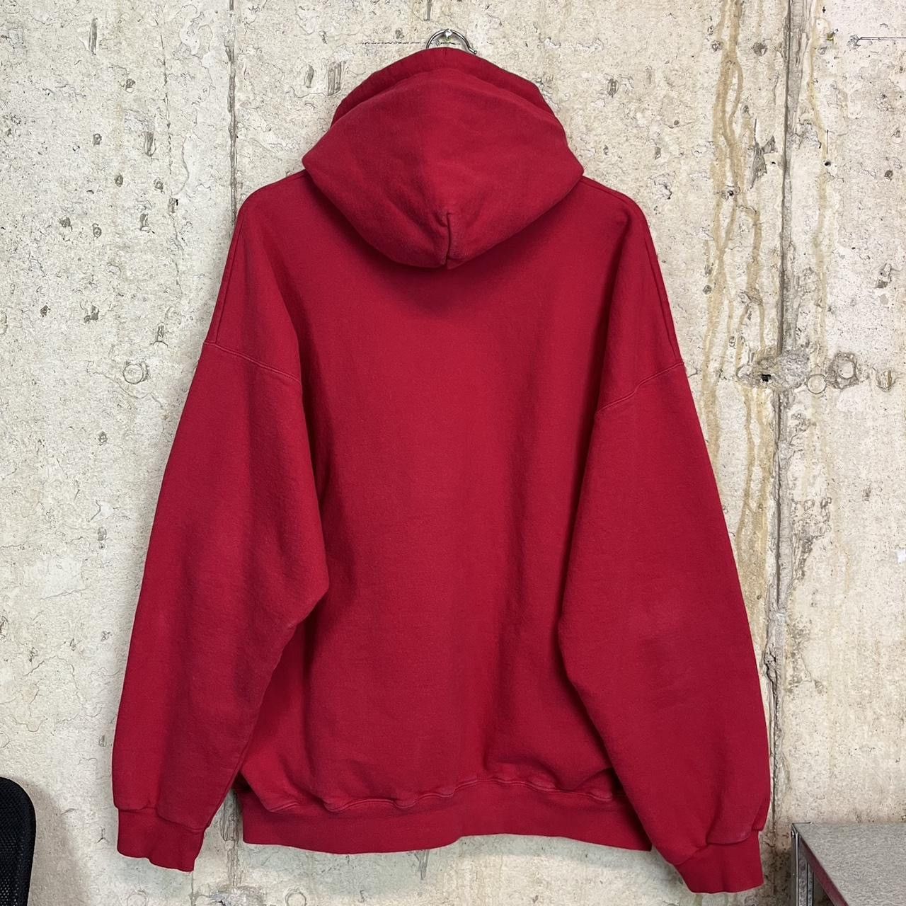 DC Comics 90s Hanes heavyweight Red The Flash zip up hoodie Size US XL / EU 56 / 4 - 2 Thumbnail