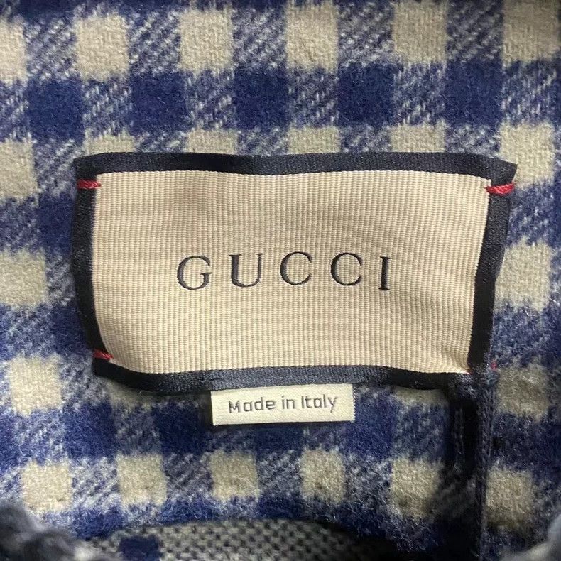 Gucci Gucci The latest black and white plaid logo jacket 2501-Nex Size US L / EU 52-54 / 3 - 3 Thumbnail
