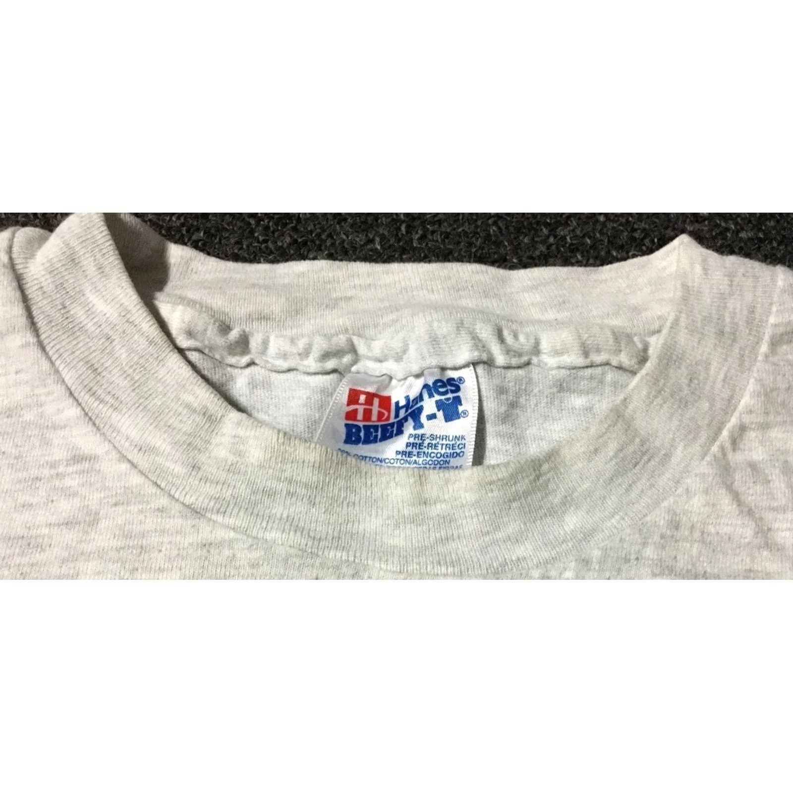 Vintage VINTAGE US Army Hot Shots Fire Transport Shirt XL Gray Military Biker Grunge 80s 90s Mens Size US XL / EU 56 / 4 - 7 Thumbnail