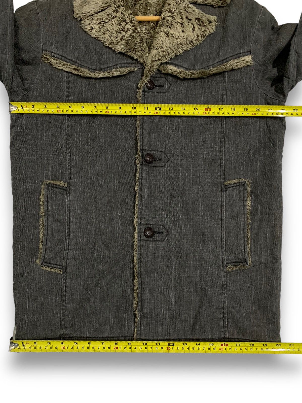 Japanese Brand Japanese Brand Roushatte Sherpa Lined Denim Style Jacket Size US M / EU 48-50 / 2 - 14 Thumbnail