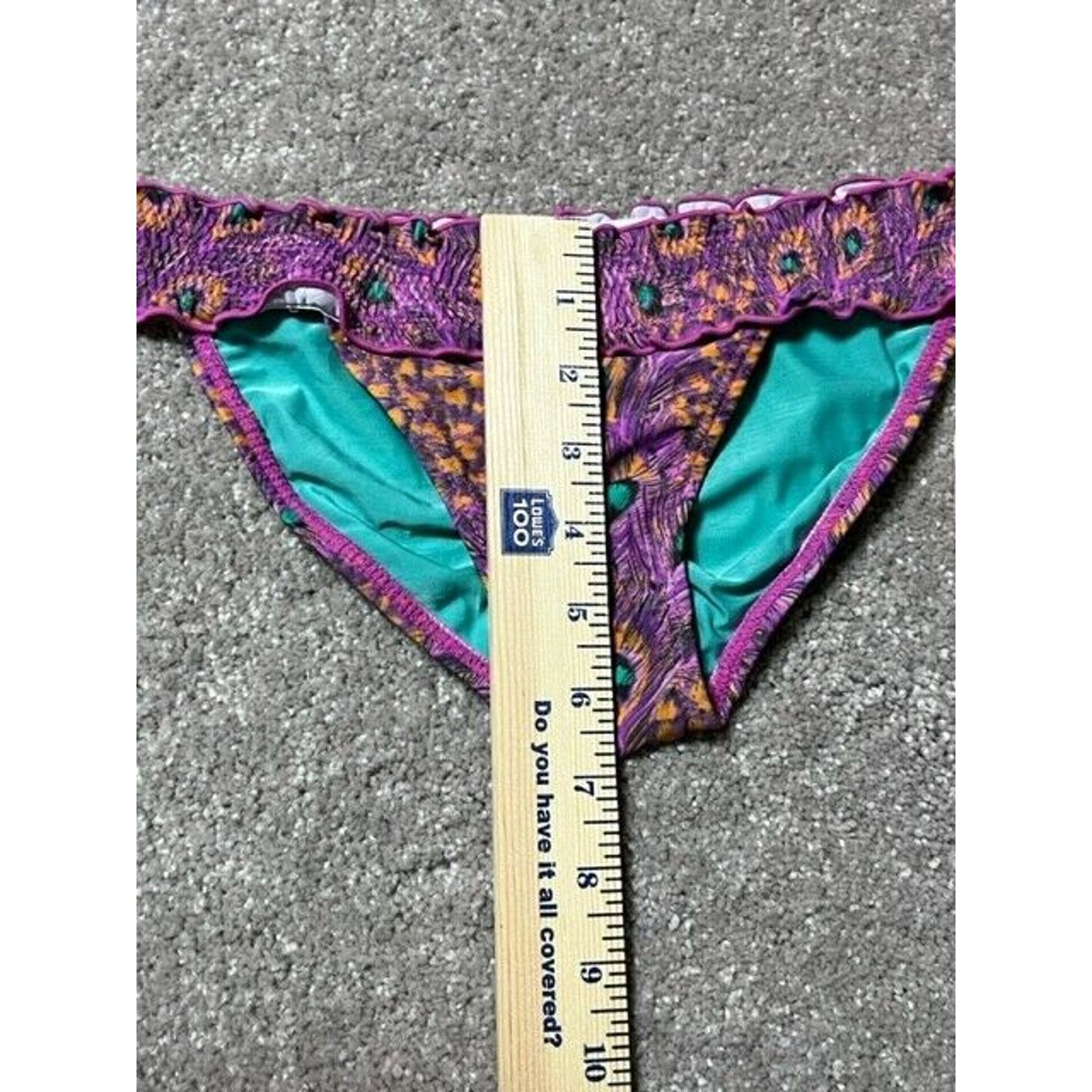 Other Sofia by ViX Peacock Purple Bikini Bottom S San Isidro Swim Size S / US 4 / IT 40 - 4 Thumbnail