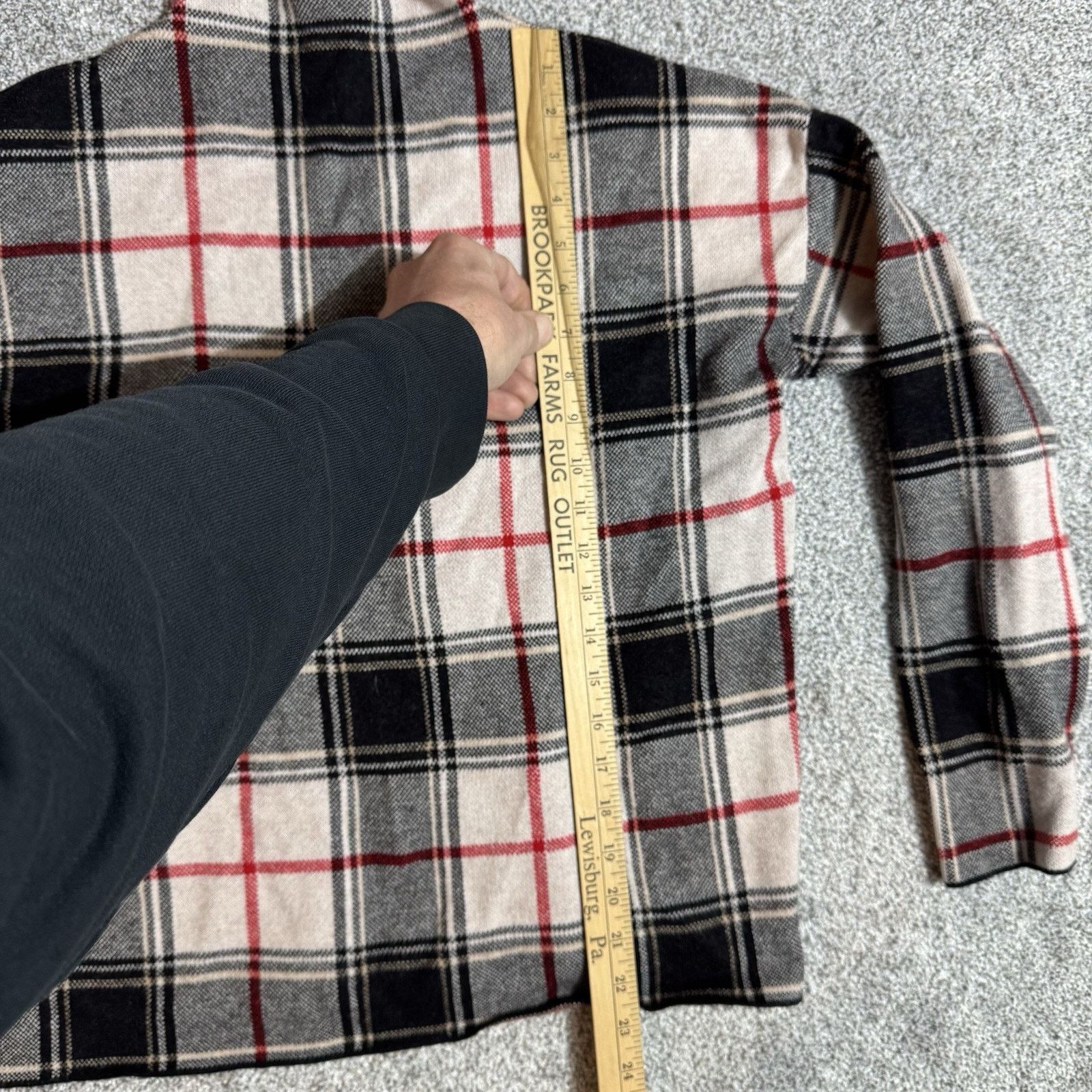 Other Tahari Pullover Women Large Plaid Academia Grandpacore Soft Size L / US 10 / IT 46 - 2 Thumbnail