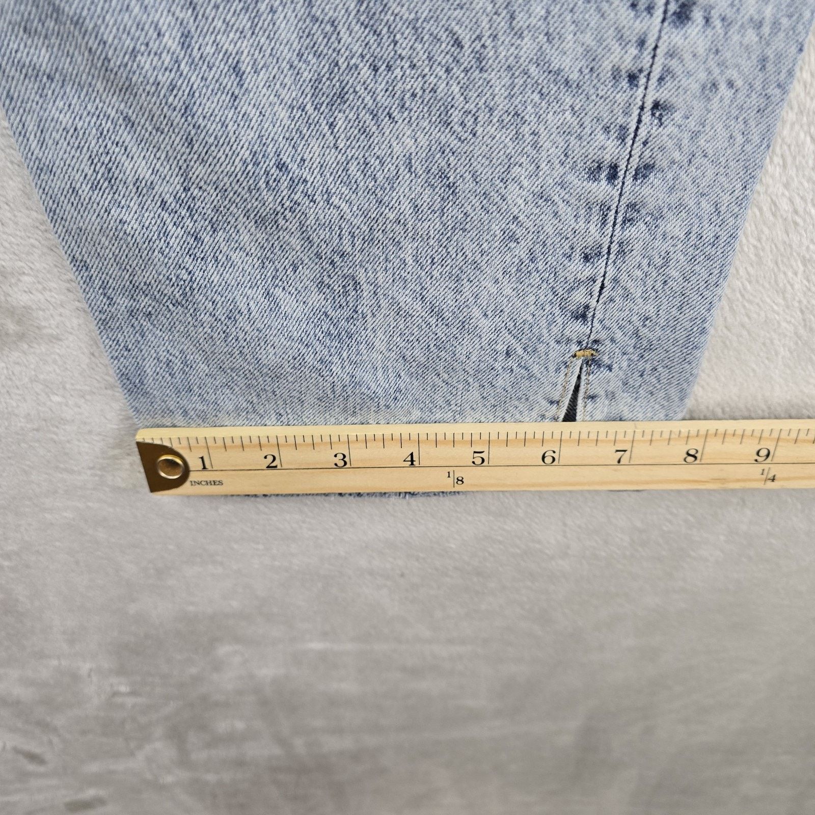 Free People We The Free Jeans Womens 27 Straight Leg Distressed 27x32 Size 27" / US 4 / IT 40 - 13 Thumbnail