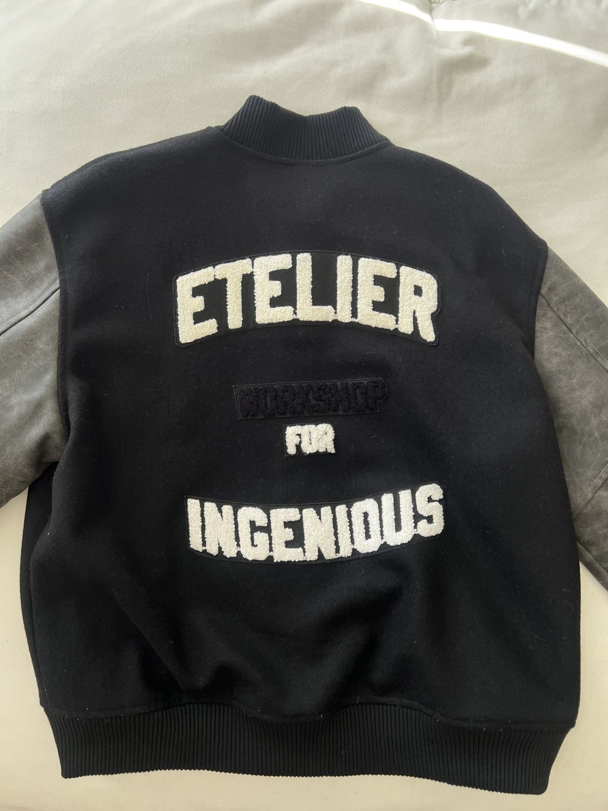 Etelier Gallery Etelier Gallery x Hostage Leather Varsity Size US XL / EU 56 / 4 - 3 Thumbnail