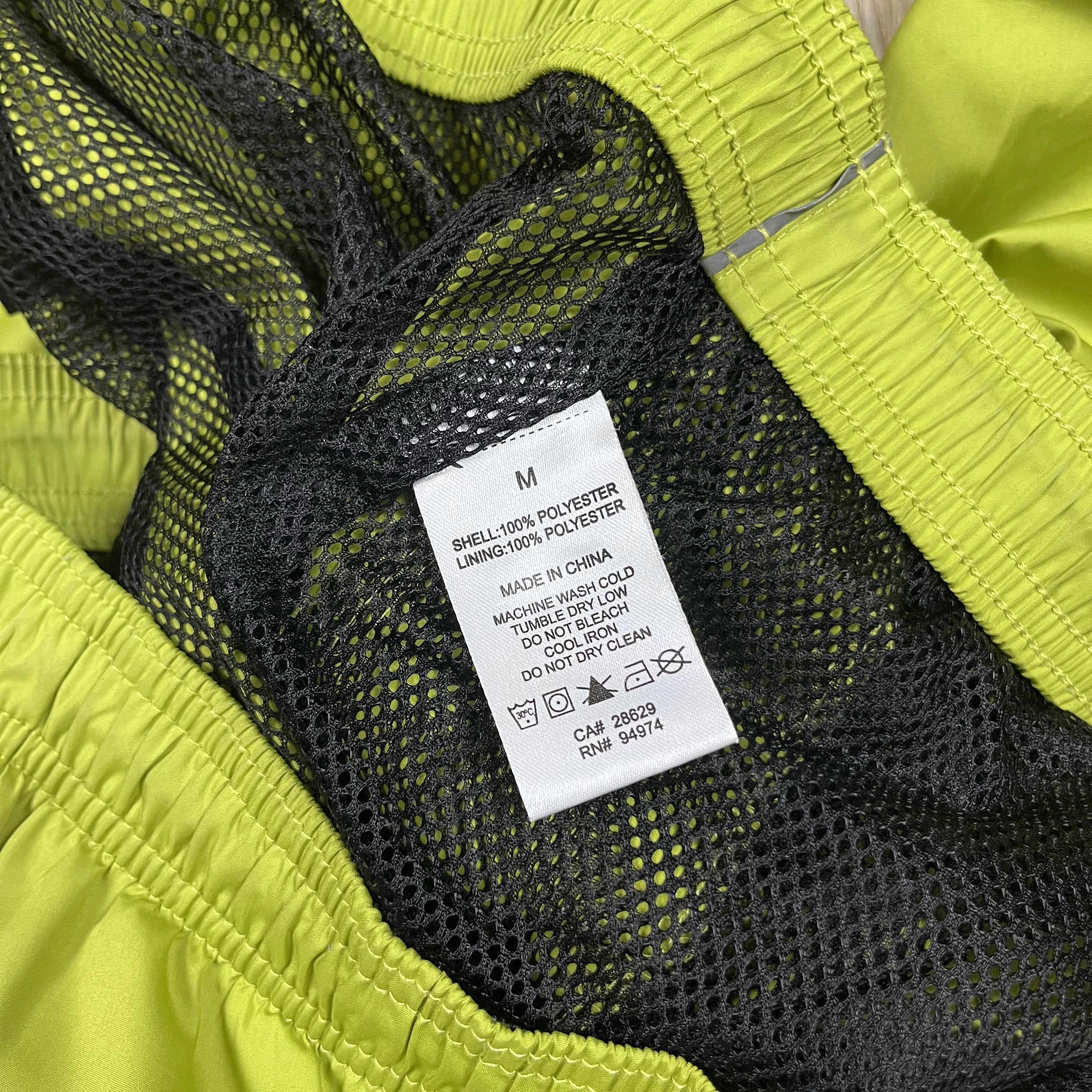 Stussy Stussy Side Pocket Nylon Mens Medium Track Pants Yellow Size US 32 / EU 48 - 9 Thumbnail
